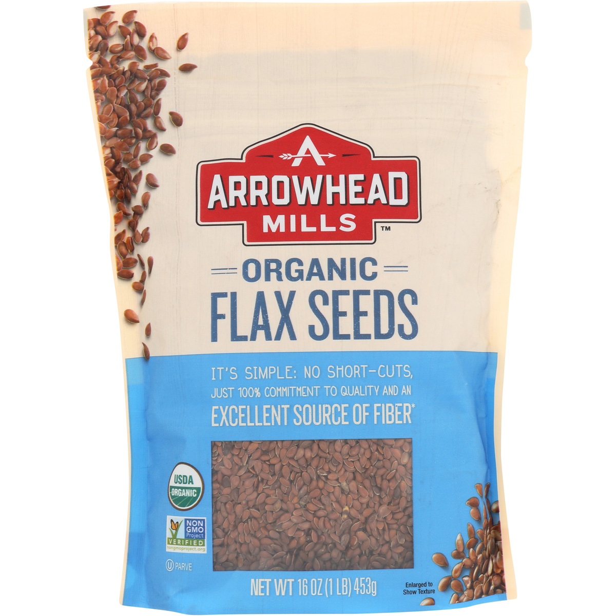 Arrowhead Mills Organic Flax Seeds 16 Oz Healthy