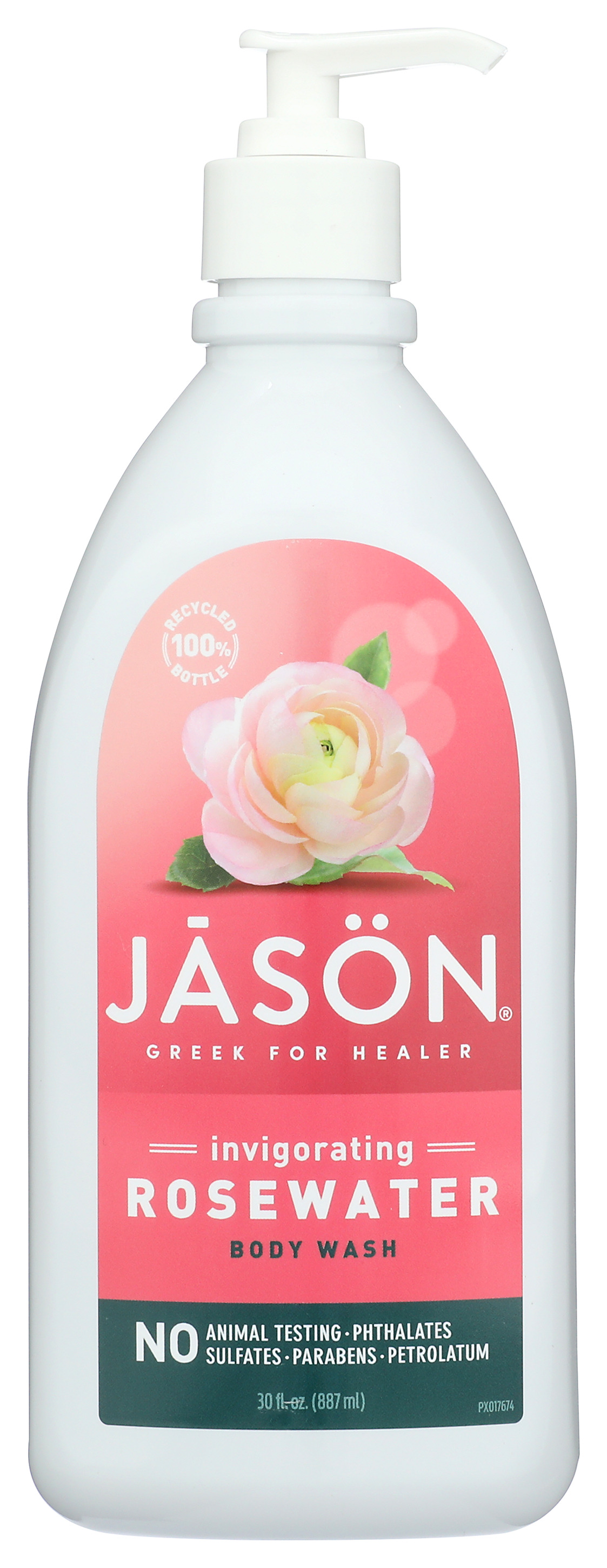 Jason Natural Invigorating Rosewater Body Wash