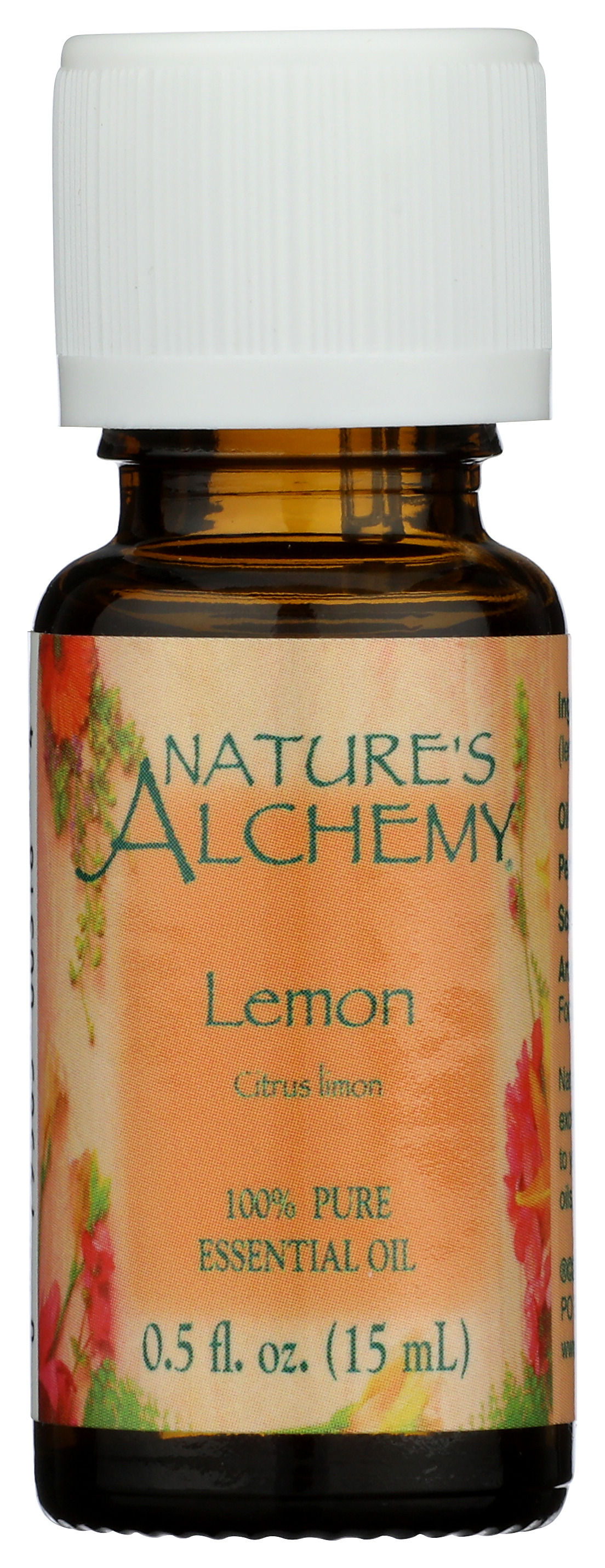 Nature'S Alchemy Lemon Essential Oil 0.5 Fl Oz 15 Ml