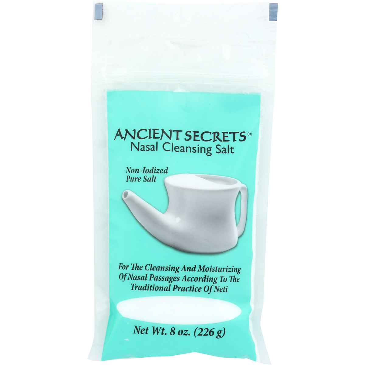 Ancient Secrets Nasal Cleansing Salt 8 Oz Pure