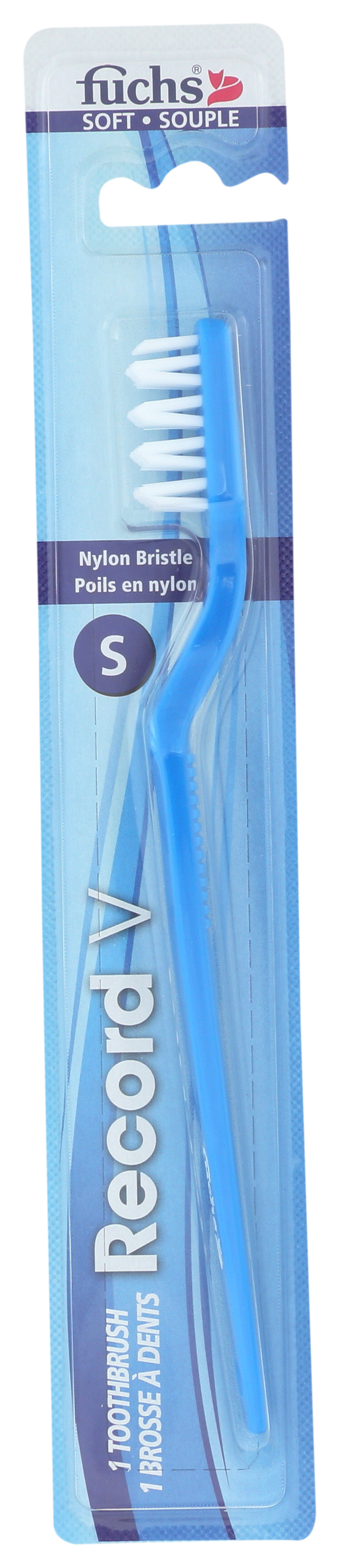 Fuchs Record V Soft Nylon Bristle Toothbrush