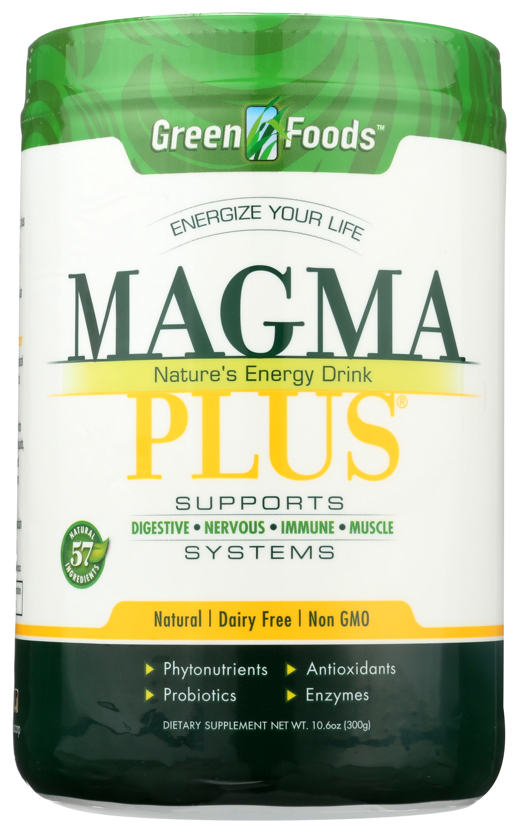 Green Foods Magma Plus Dietary Supplement 10.6 Oz