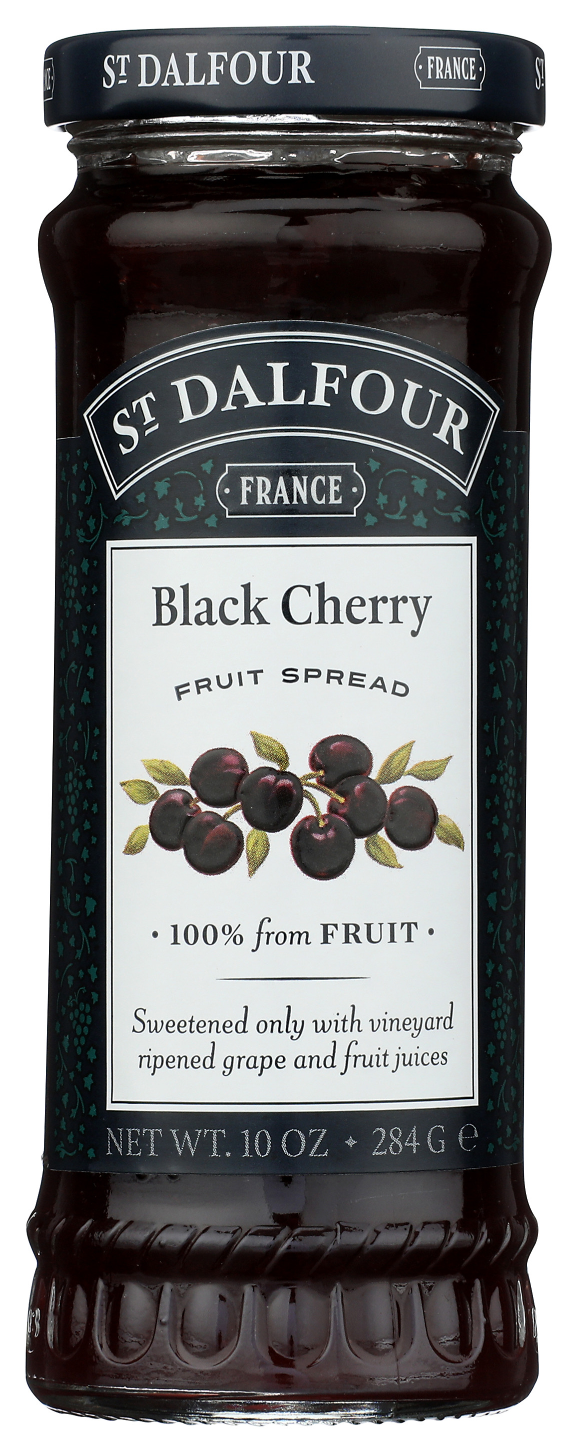 St. Dalfour St Black Cherry Fruit Spread 100%
