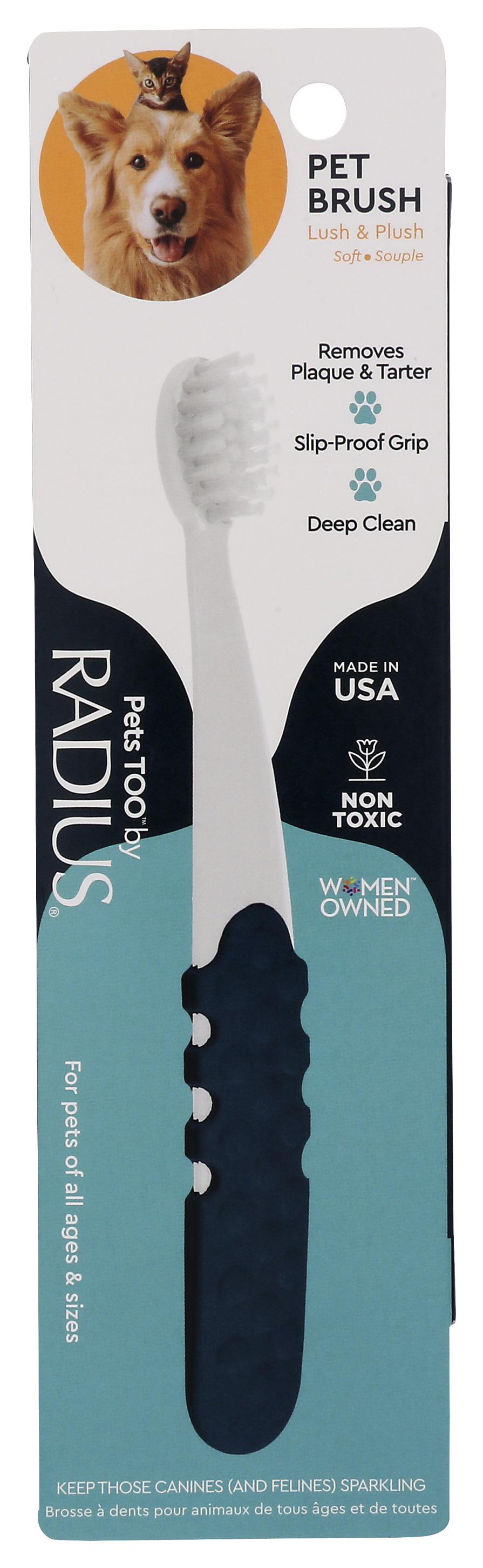 Radius Pet Toothbrush Lush Plush Soft