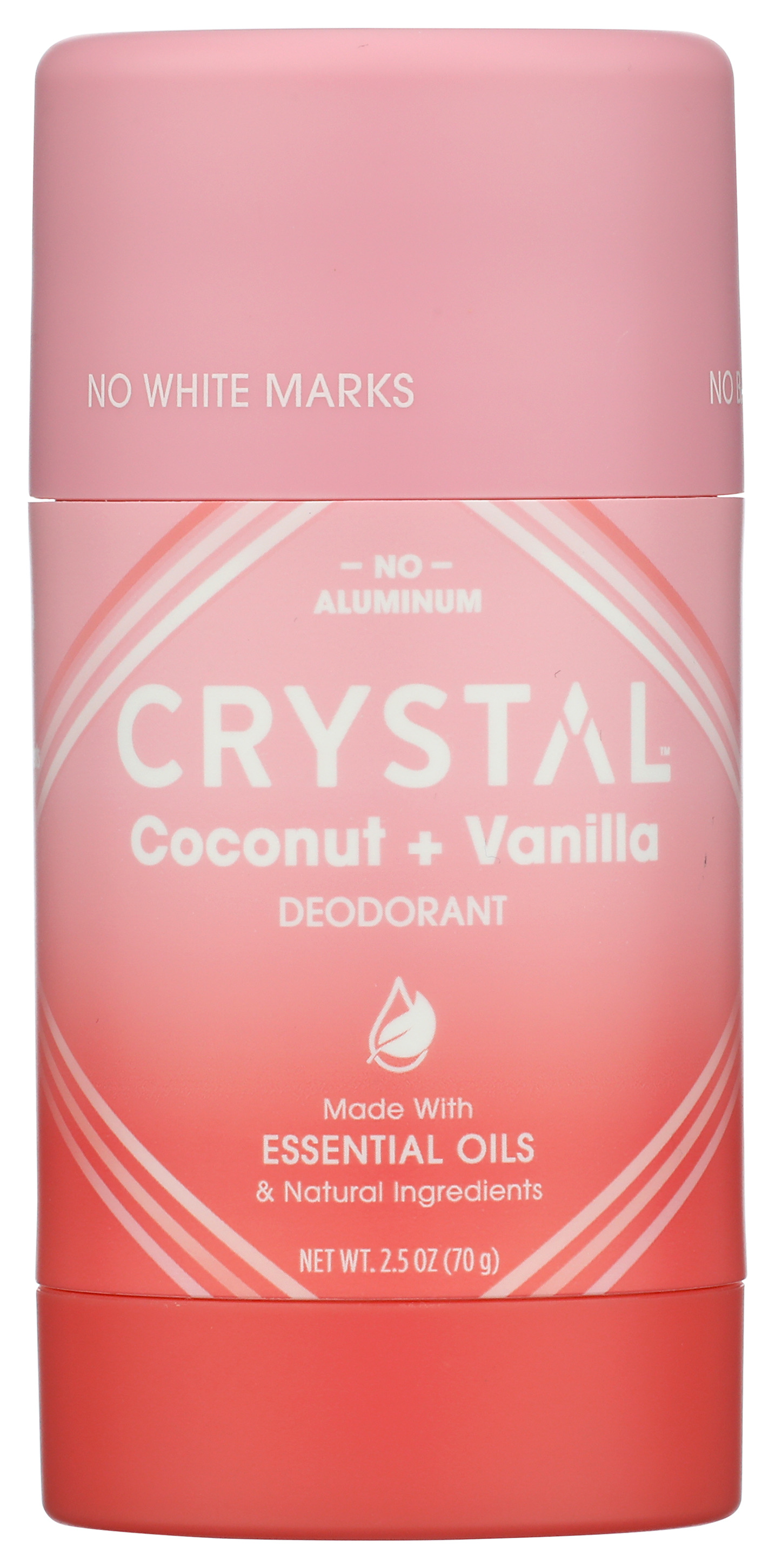 Crystal Magnesium Enriched Deodorant Stick Coconut Vanilla 2.5 Oz