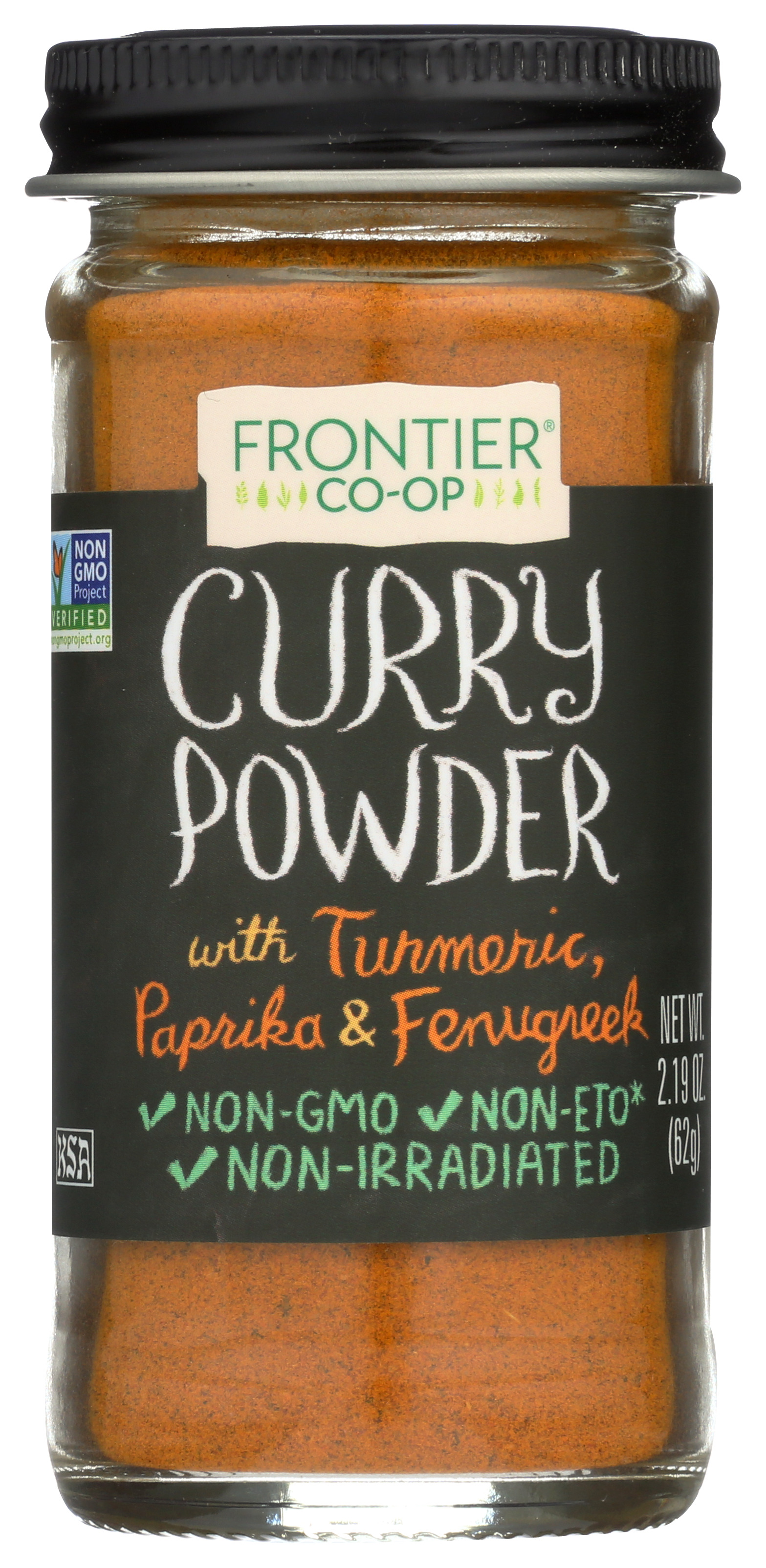 Frontier -Op Co-Op Curry Powder Seasoning Blend 2.19 Oz