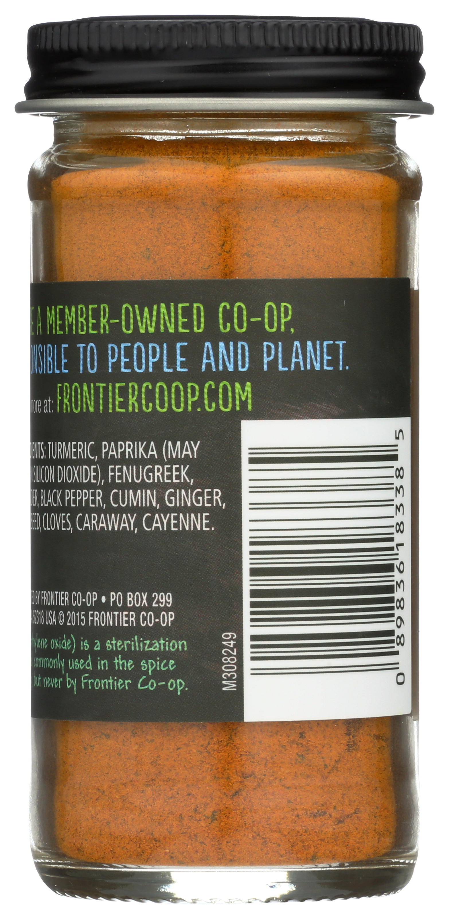 Frontier -Op Co-Op Curry Powder Seasoning Blend 2.19 Oz
