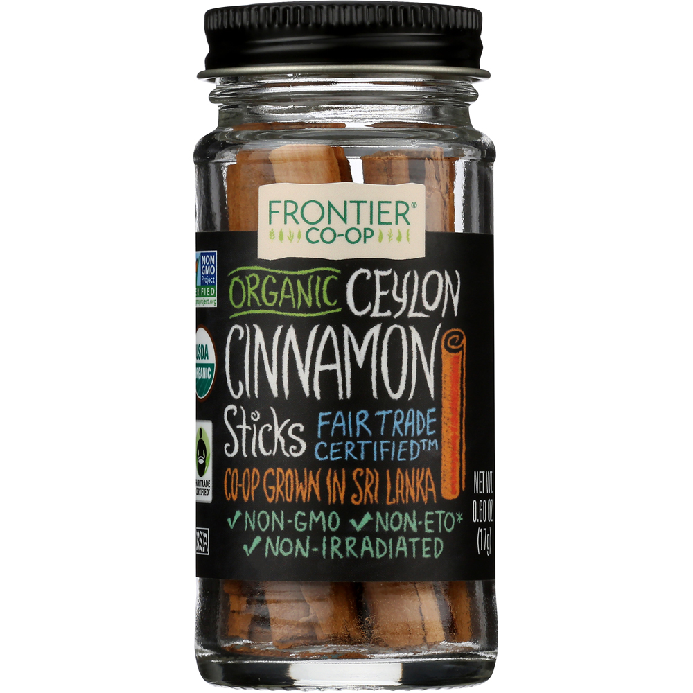 Frontier Organic Ceylon Cinnamon Sticks