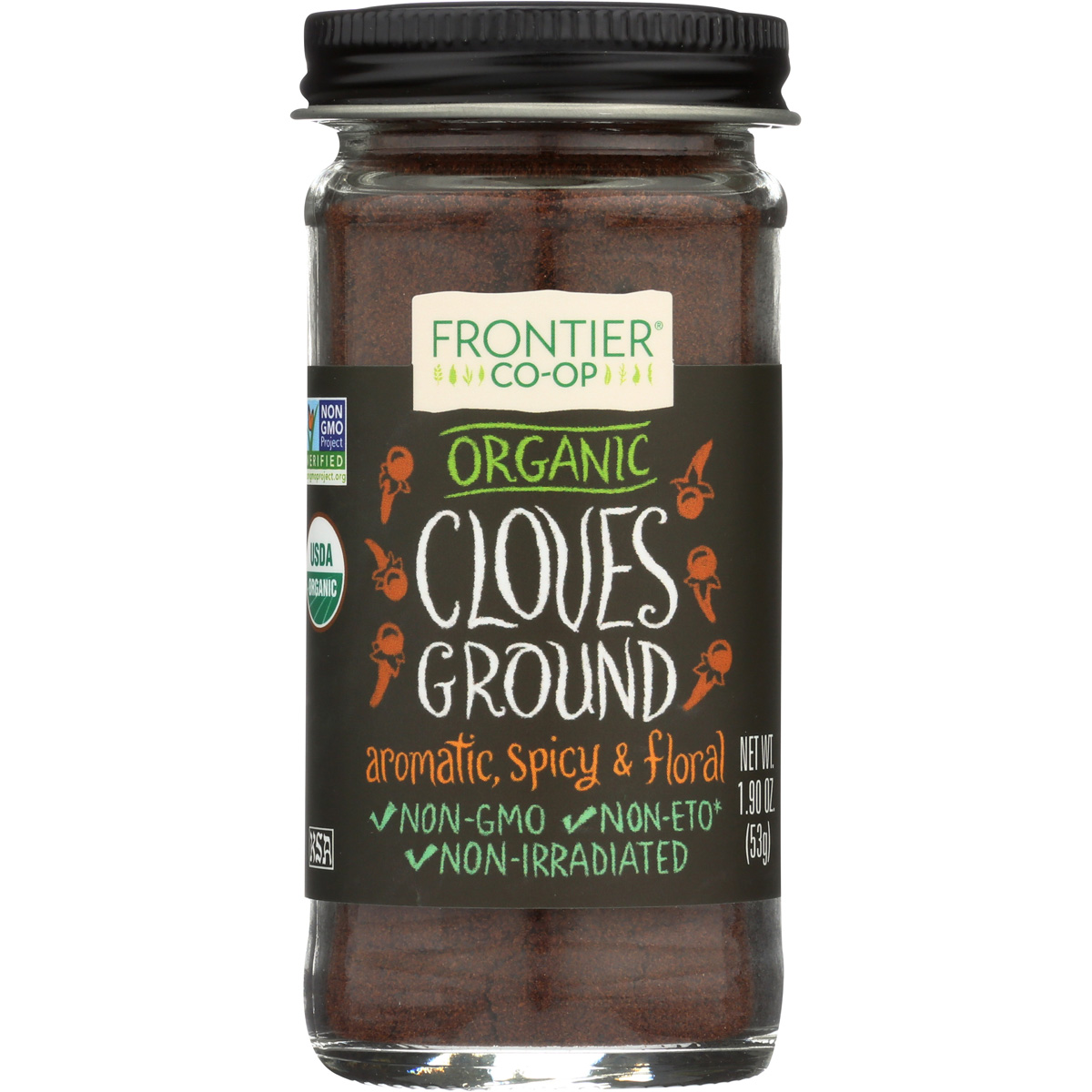 Frontier -Op Co-Op Organic Ground Cloves Spice