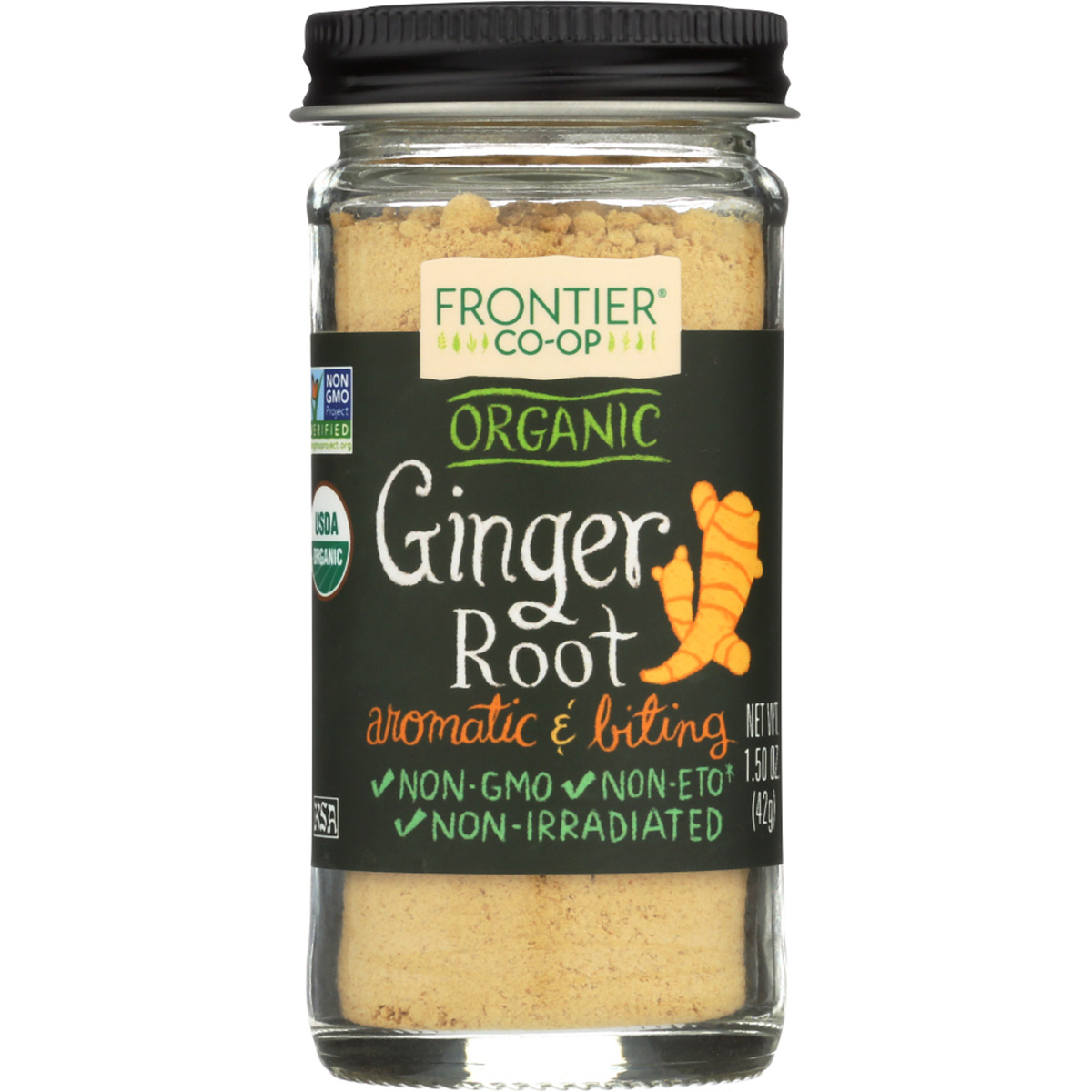 Frontier Organic Ginger Root Powder Non-Gmo