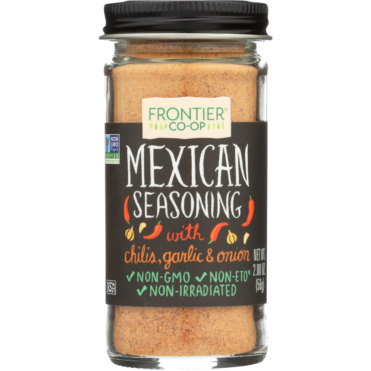 Frontier -Op Co-Op Mexican Seasoning Blend 2 Oz Spice
