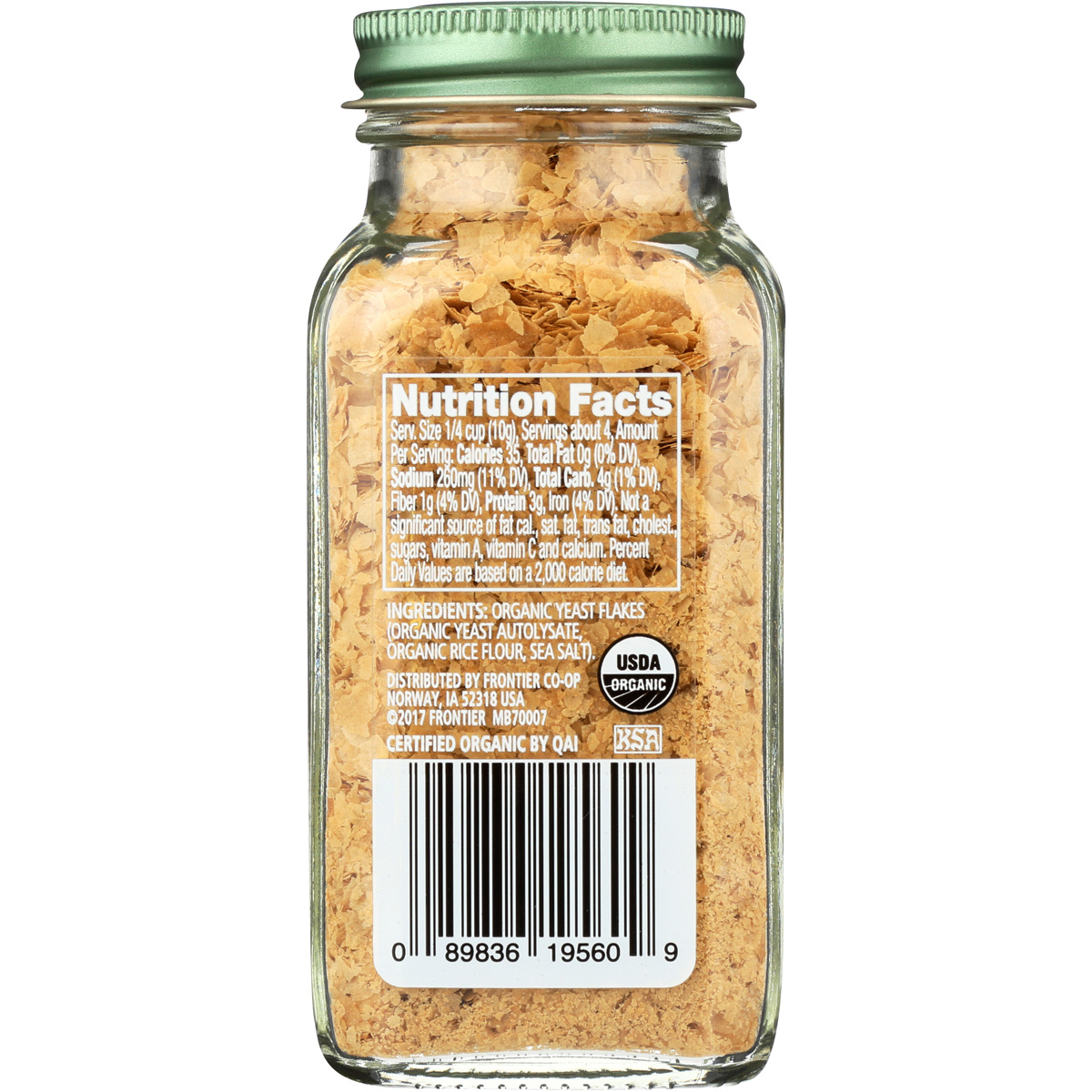 Simply Organic Nutritional Yeast 1.32 Oz