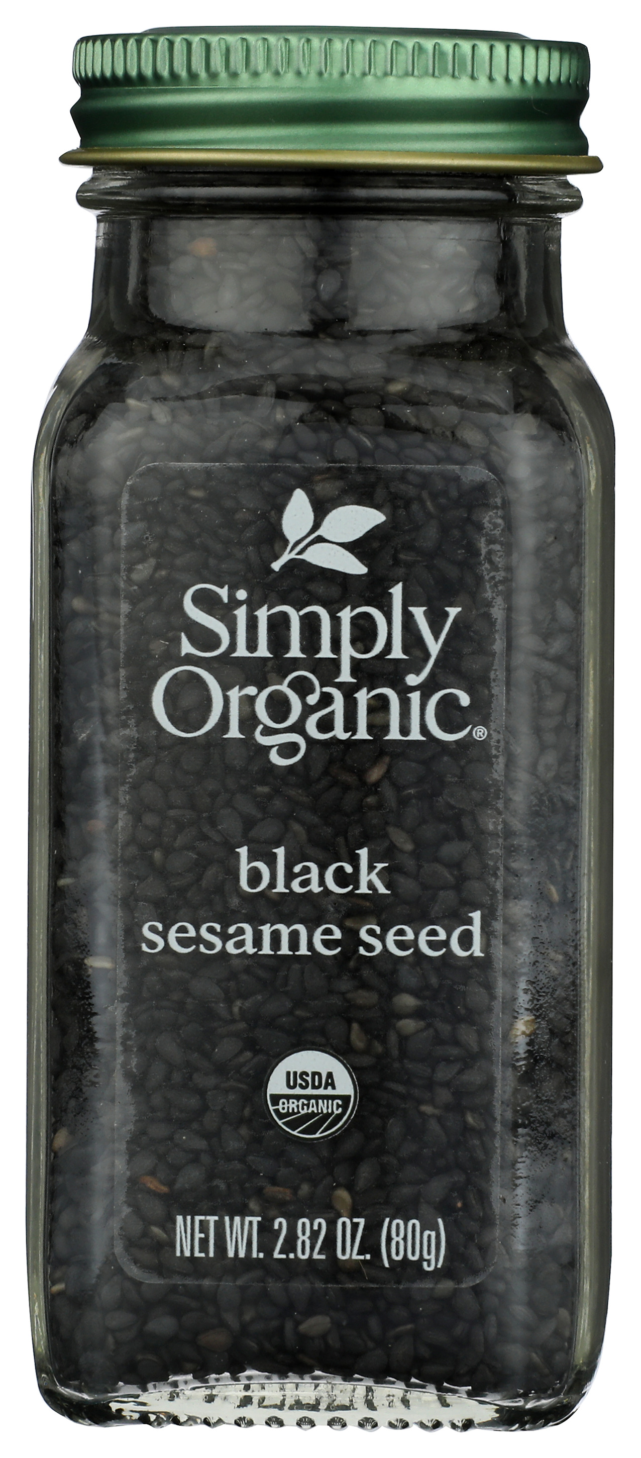 Simply Organic Sesame Seed Black 2.82 Oz Bottle