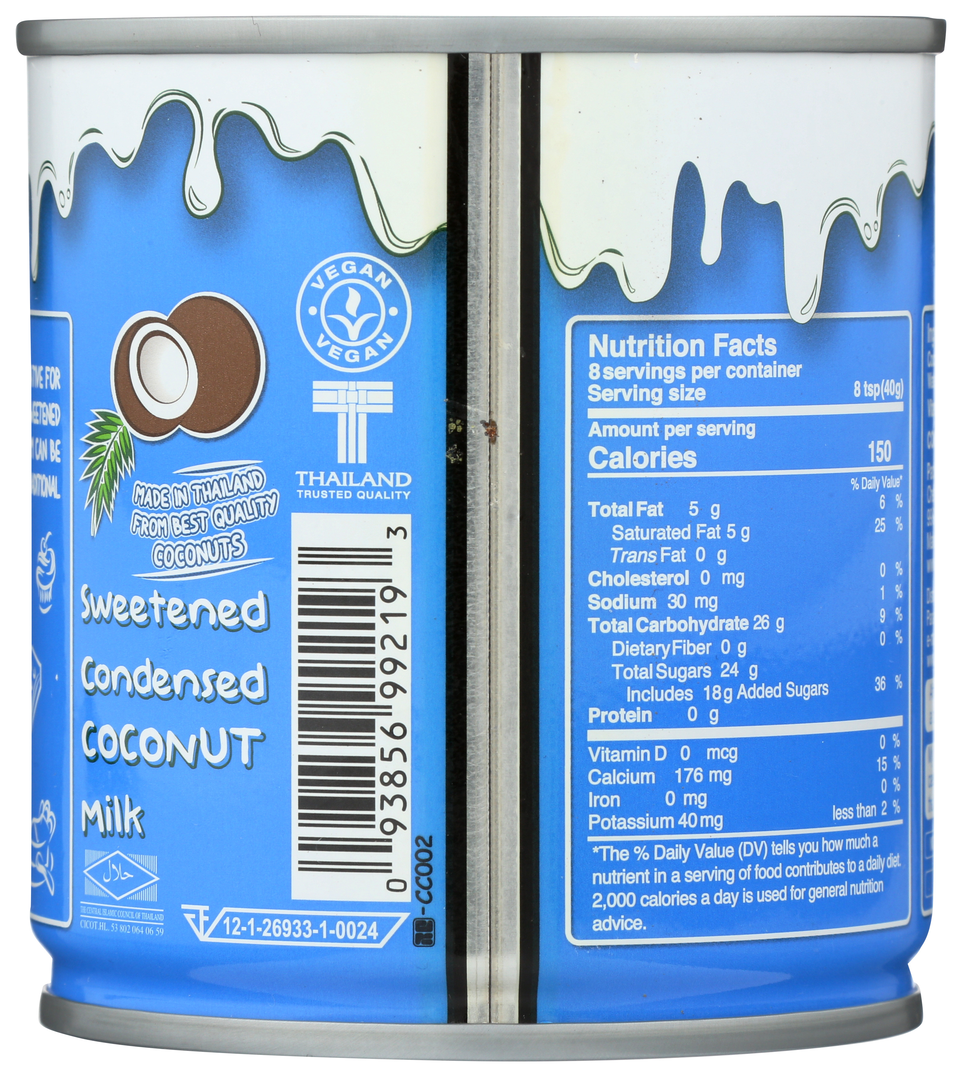 Nature'S Charm Sweetened Condensed Coconut Milk 11.25 Oz