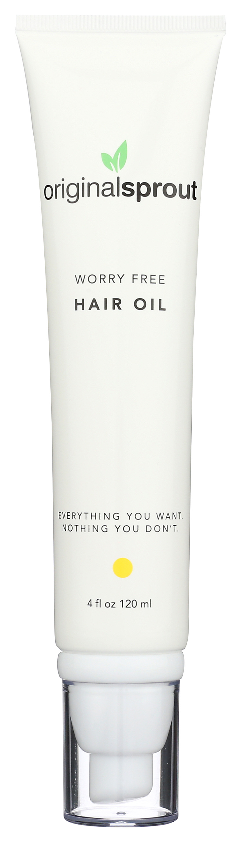 Worry Free Hair Oil By Originalsprout 4 Fl Oz 120 Ml