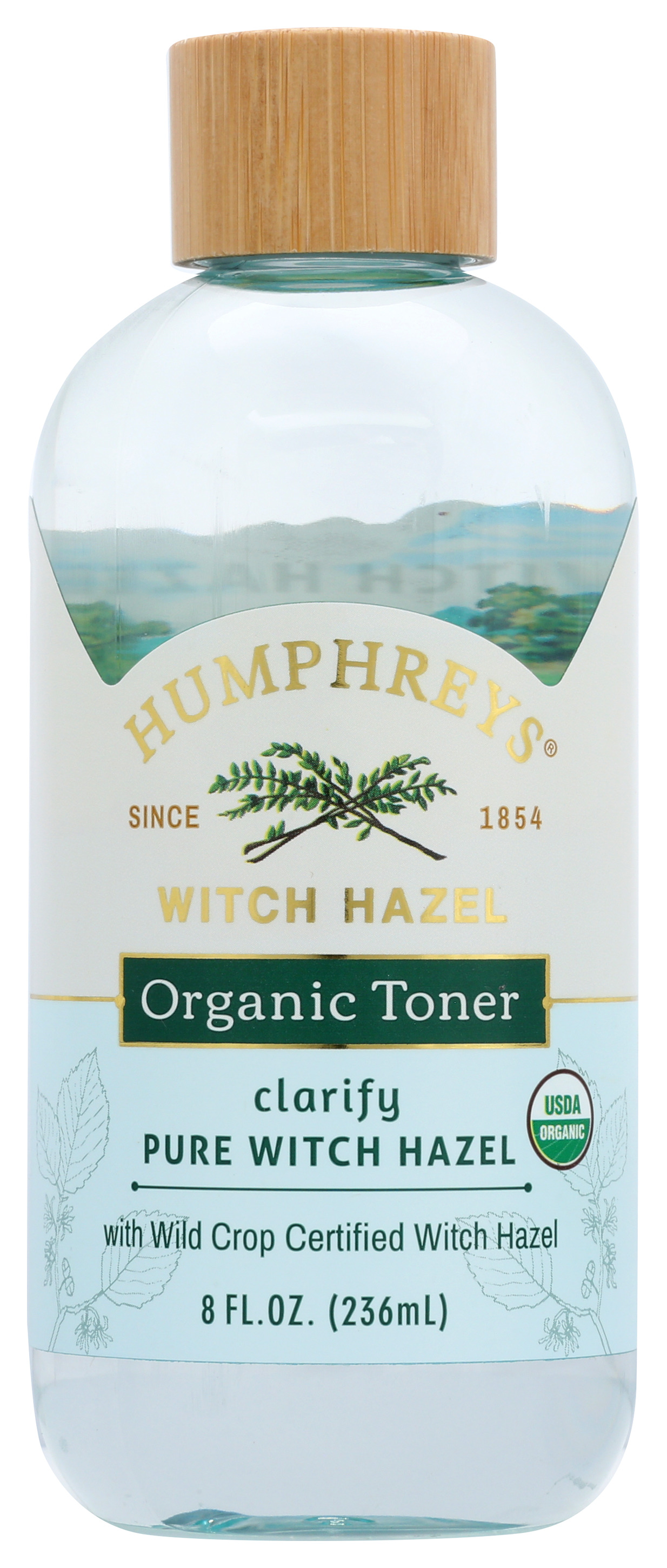 Humphreys Witch Hazel Organic Toner 8 Fl Oz