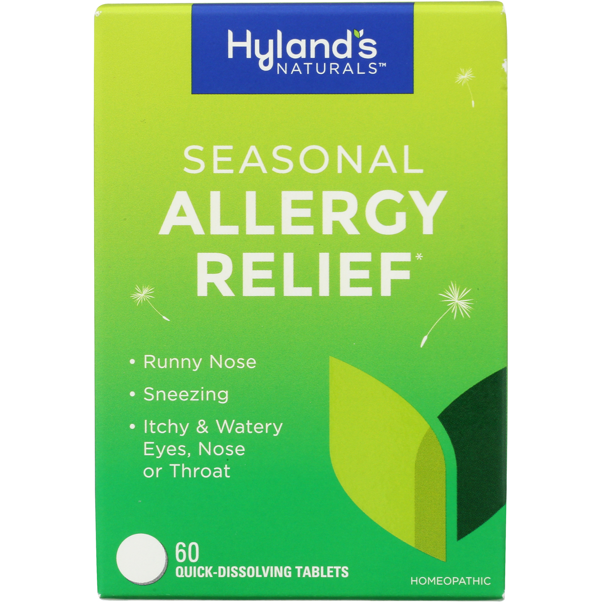 Hylands Seasonal Allergy Relief 60 Quick-Dissolving Tablets