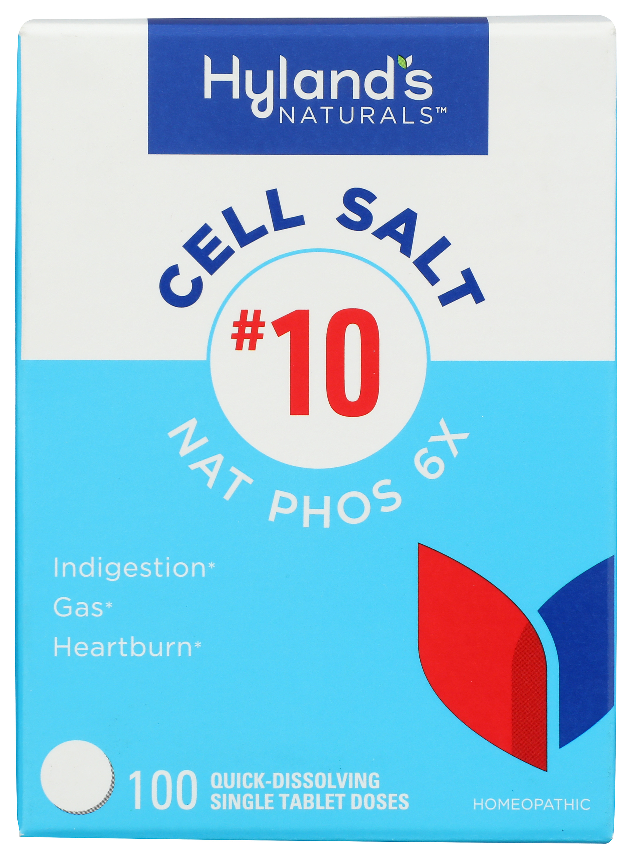 Hylands Cell Salt 10 Nat Phos 100 Quick-Dissolving Tablets Homeopathic