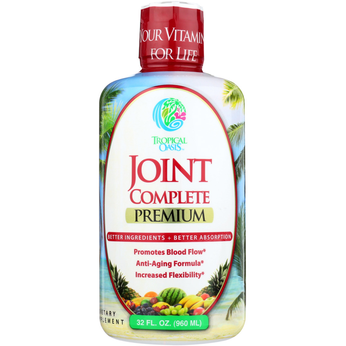 Tropical Oasis Joint Complete Premium Liquid Supplement 32 Oz