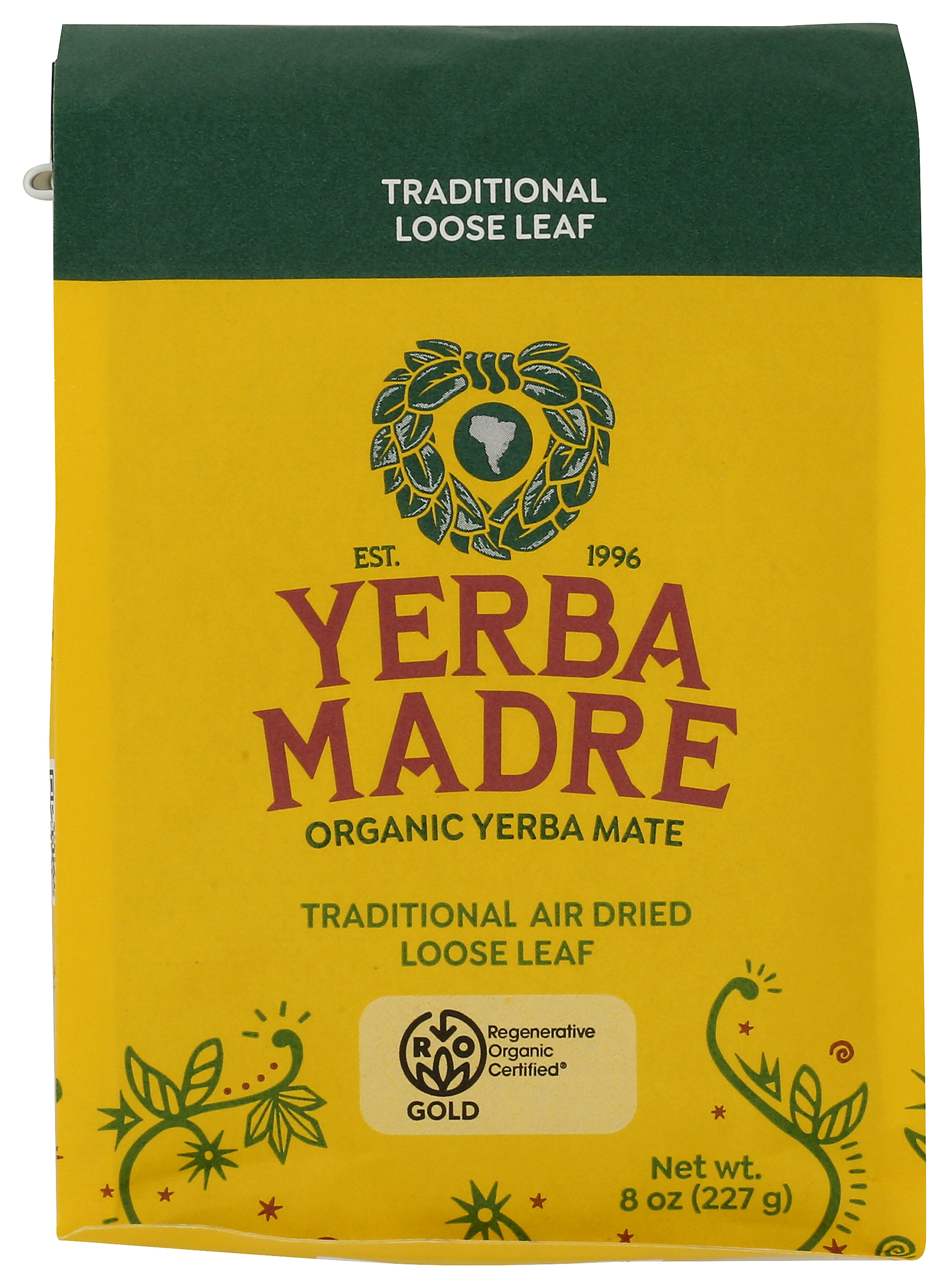 Yerba Madre Organic Mate Traditional Loose Leaf Coffee
