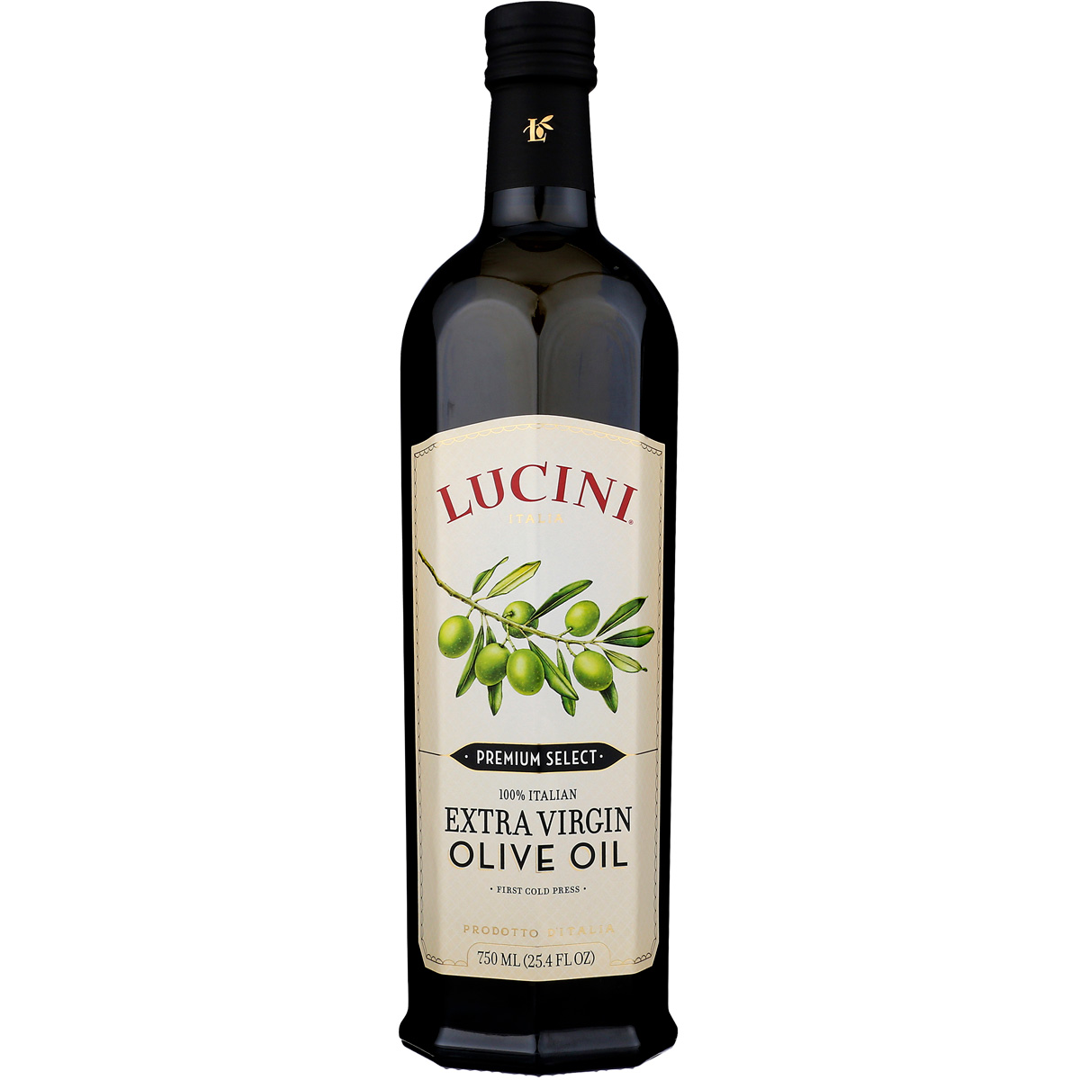 Lucini Extra Virgin Olive Oil Premium Select 750 Ml 25.4 Fl Oz