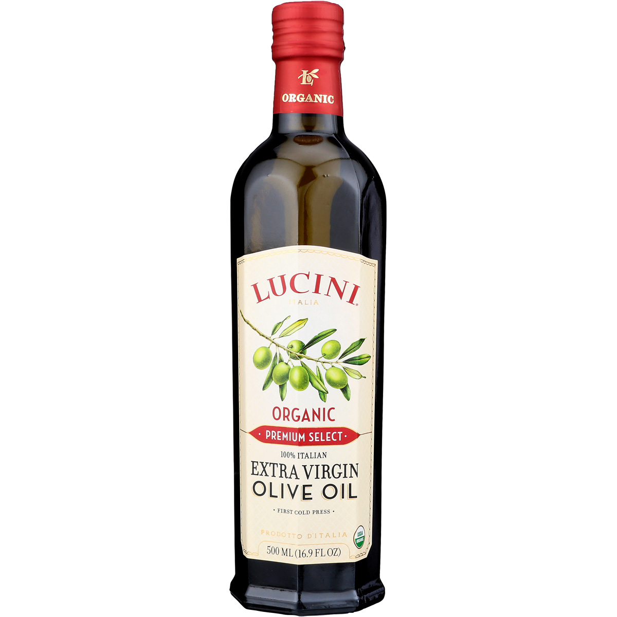 Lucini Organic Premium Select Extra Virgin Olive Oil 16.9 Oz