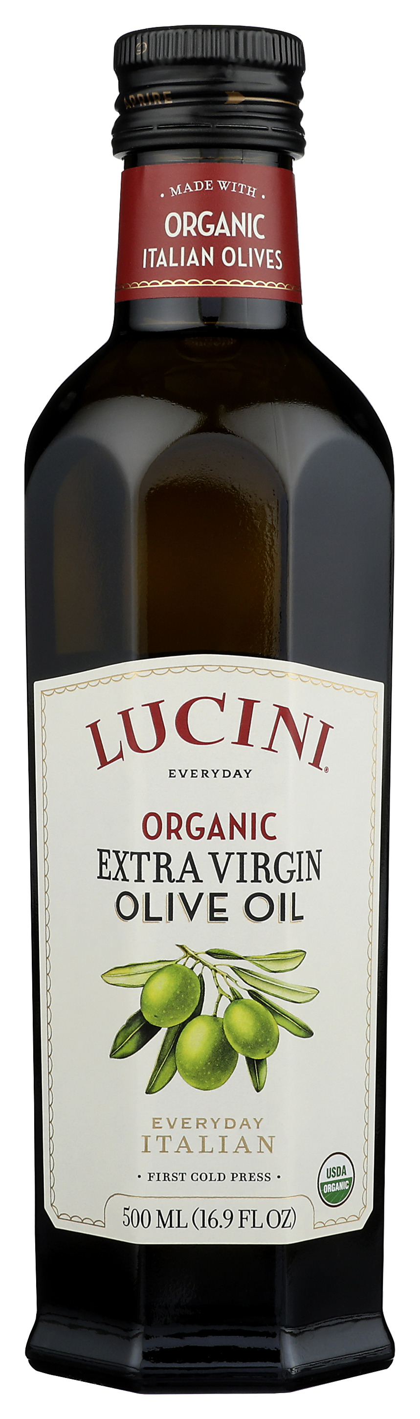 Lucini Organic Extra Virgin Olive Oil 500 Ml 16.9 Oz
