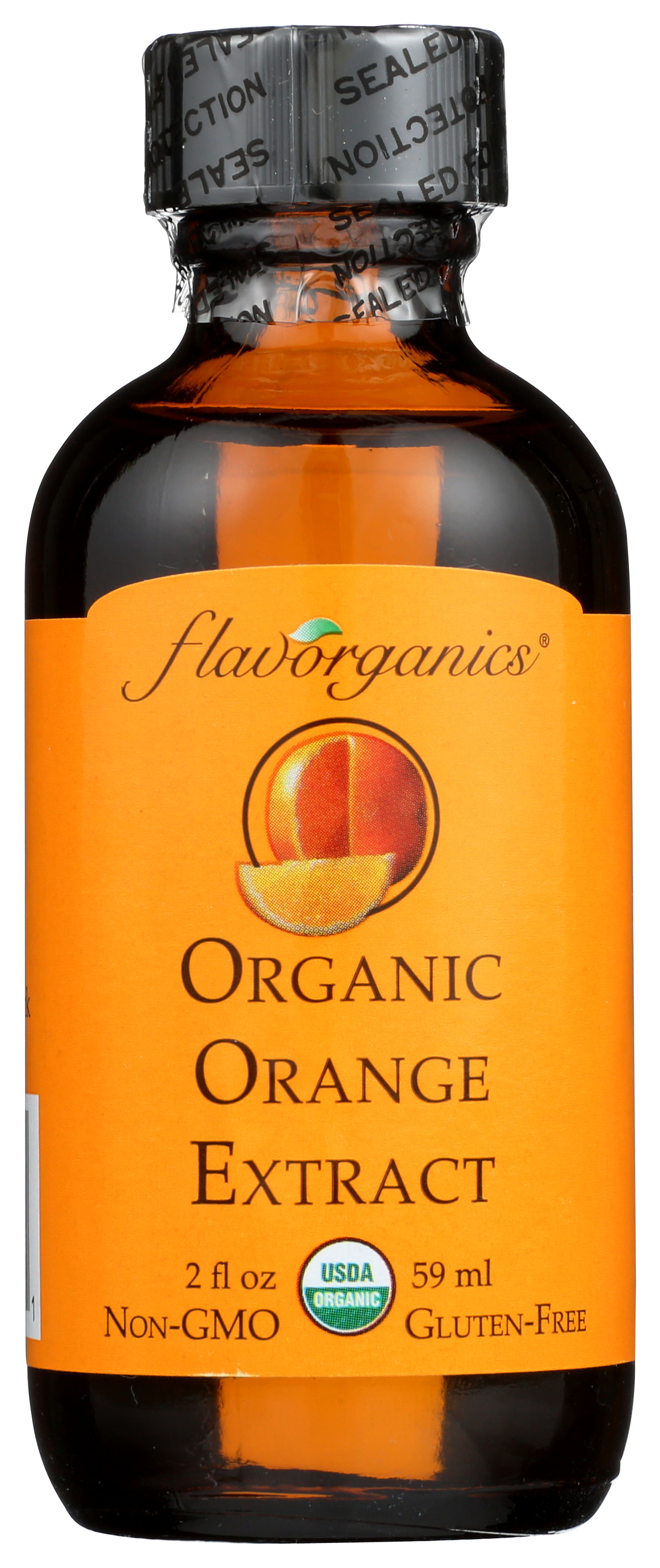 Flavorganics Organic Orange Extract 2 Fl Oz Flavor Fl.