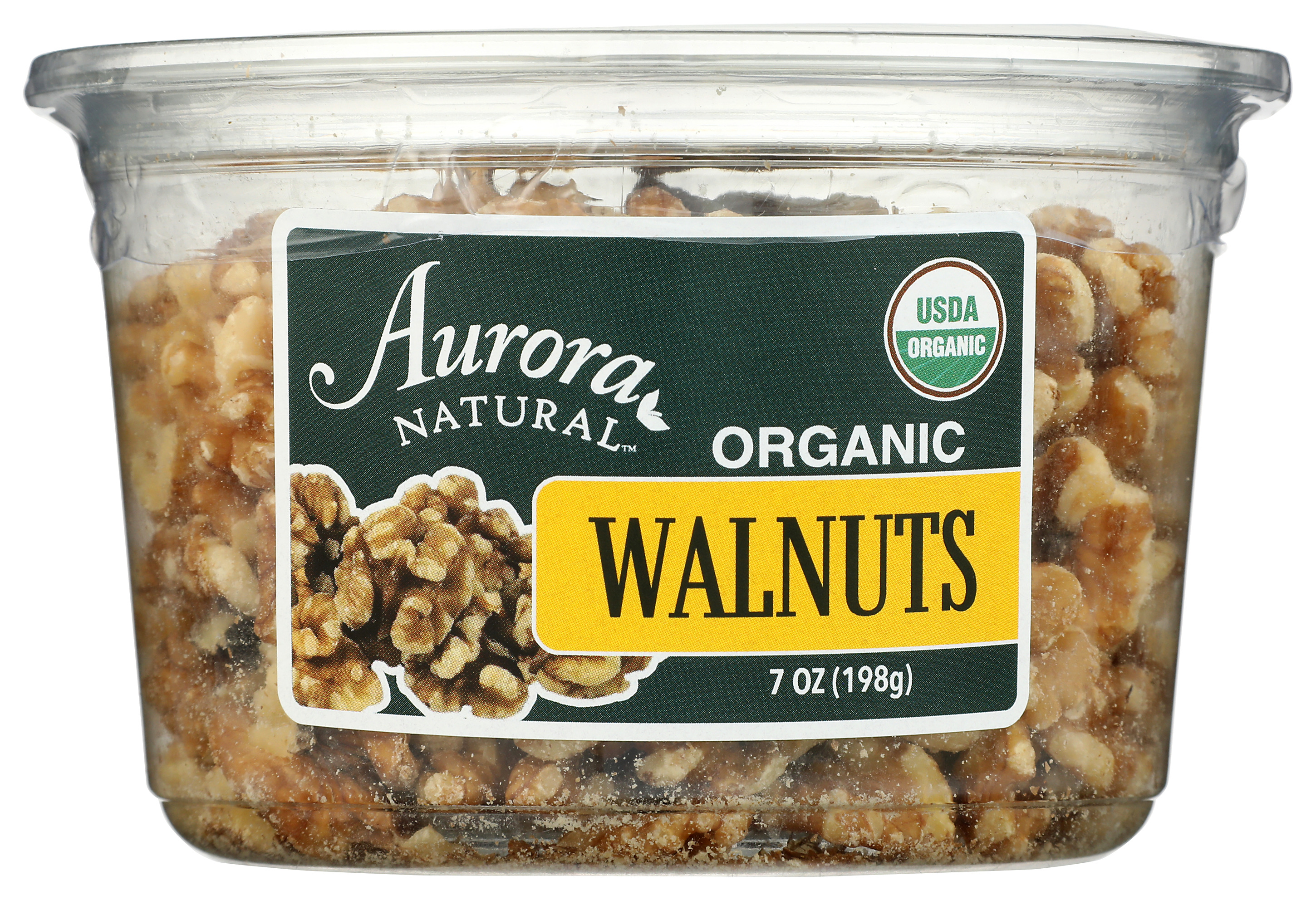 Aurora Natural Organic Walnuts 7 Oz