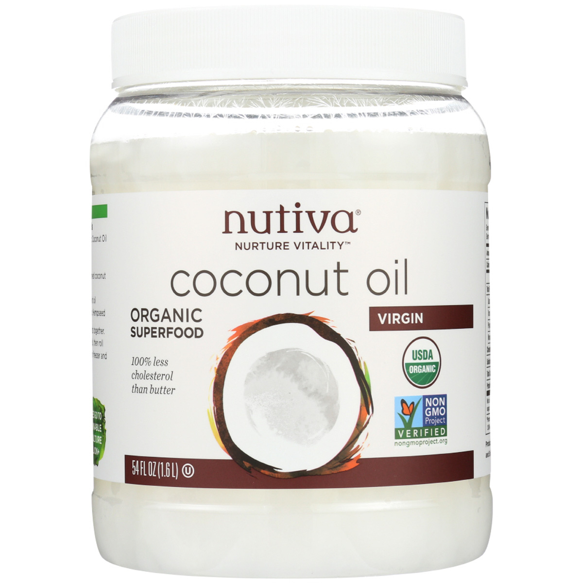 Nutiva Organic Virgin Coconut Oil 54 Fl Oz