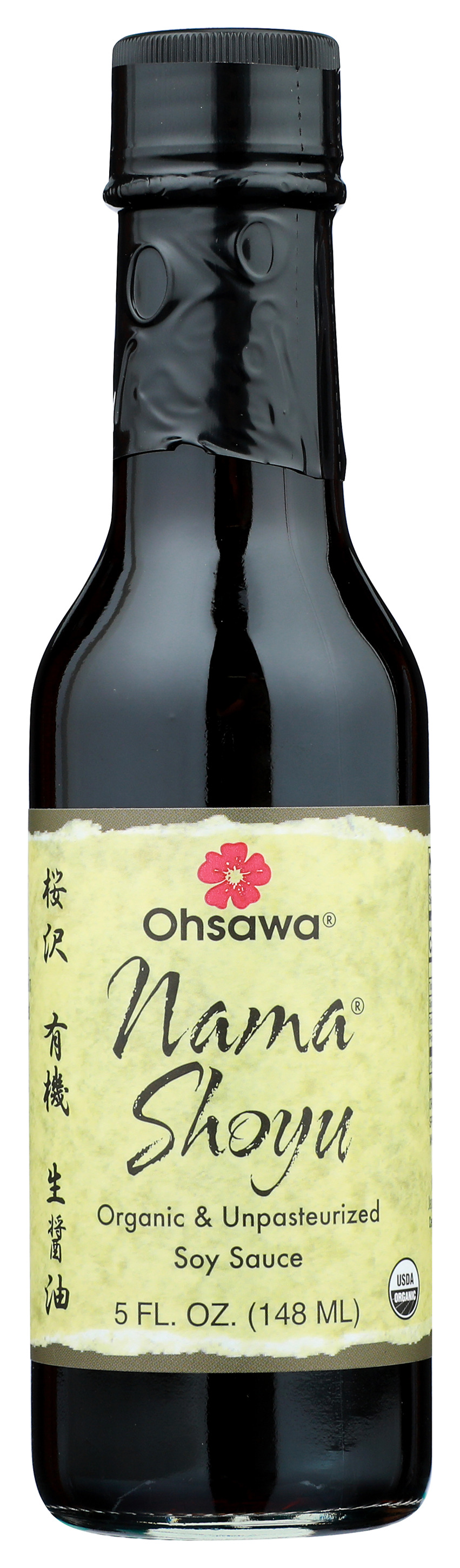 Ohsawa Organic Nama Shoyu Unpasteurized Soy Sauce 5 Fl Oz