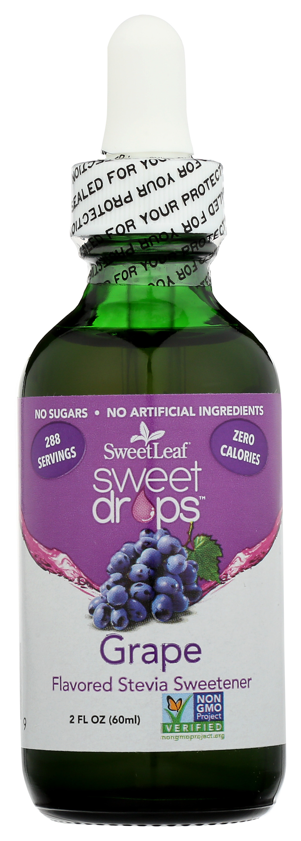 Sweetleaf Sweet Drops Grape Flavored Stevia Sweetener 2 Fl Oz