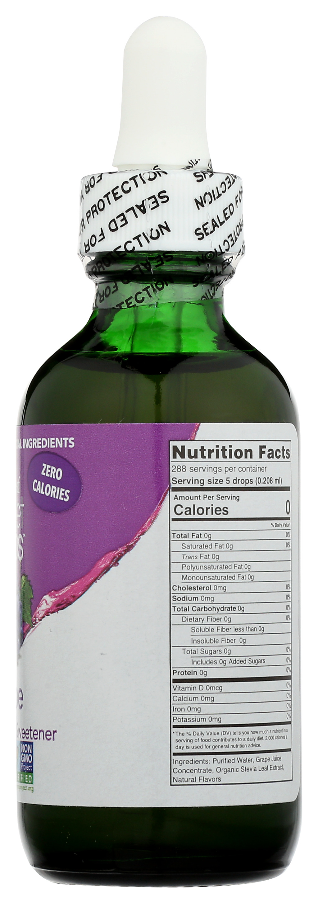 Sweetleaf Sweet Drops Grape Flavored Stevia Sweetener 2 Fl Oz