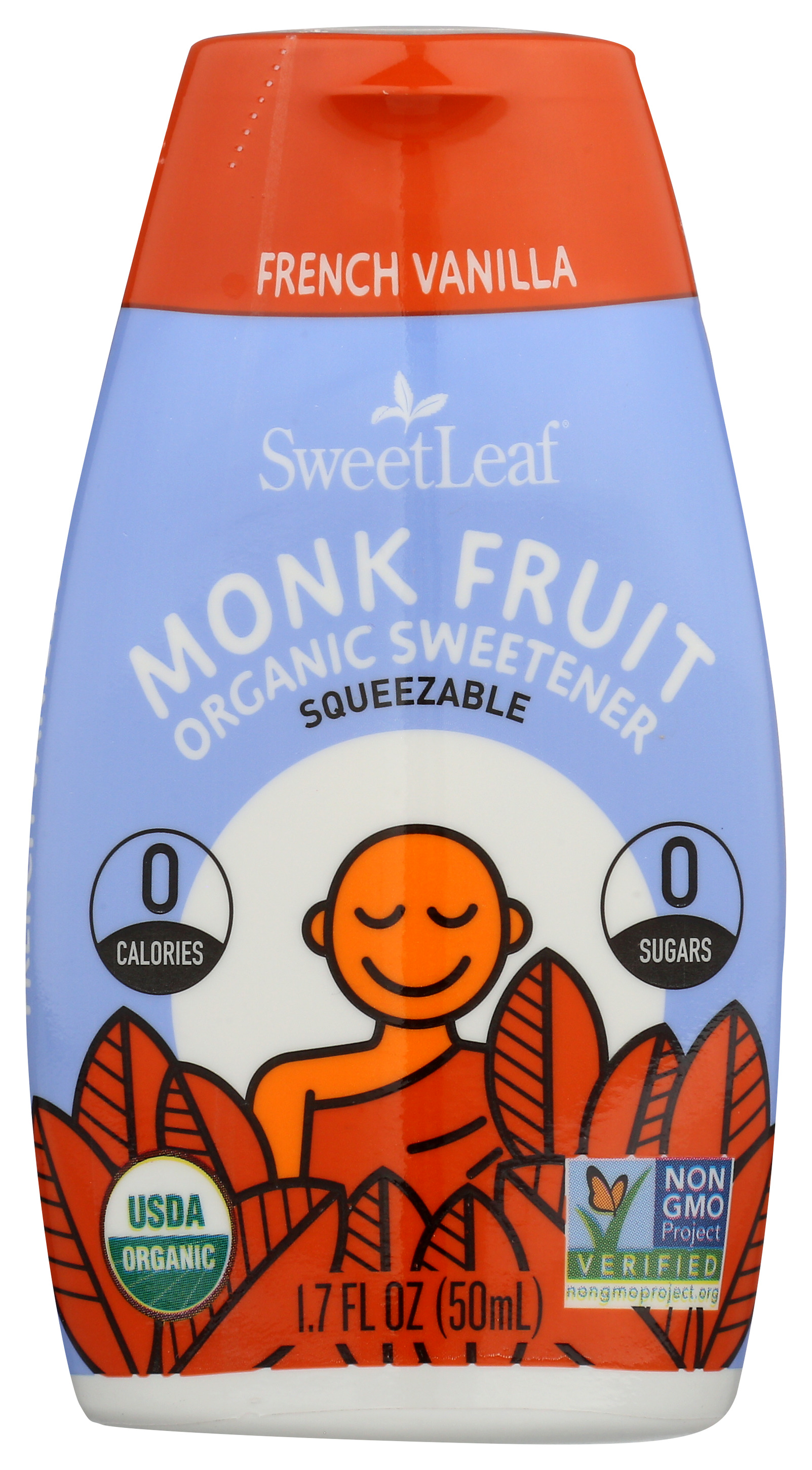 Sweetleaf Monk Fruit Organic Sweetener French Vanilla Squeez