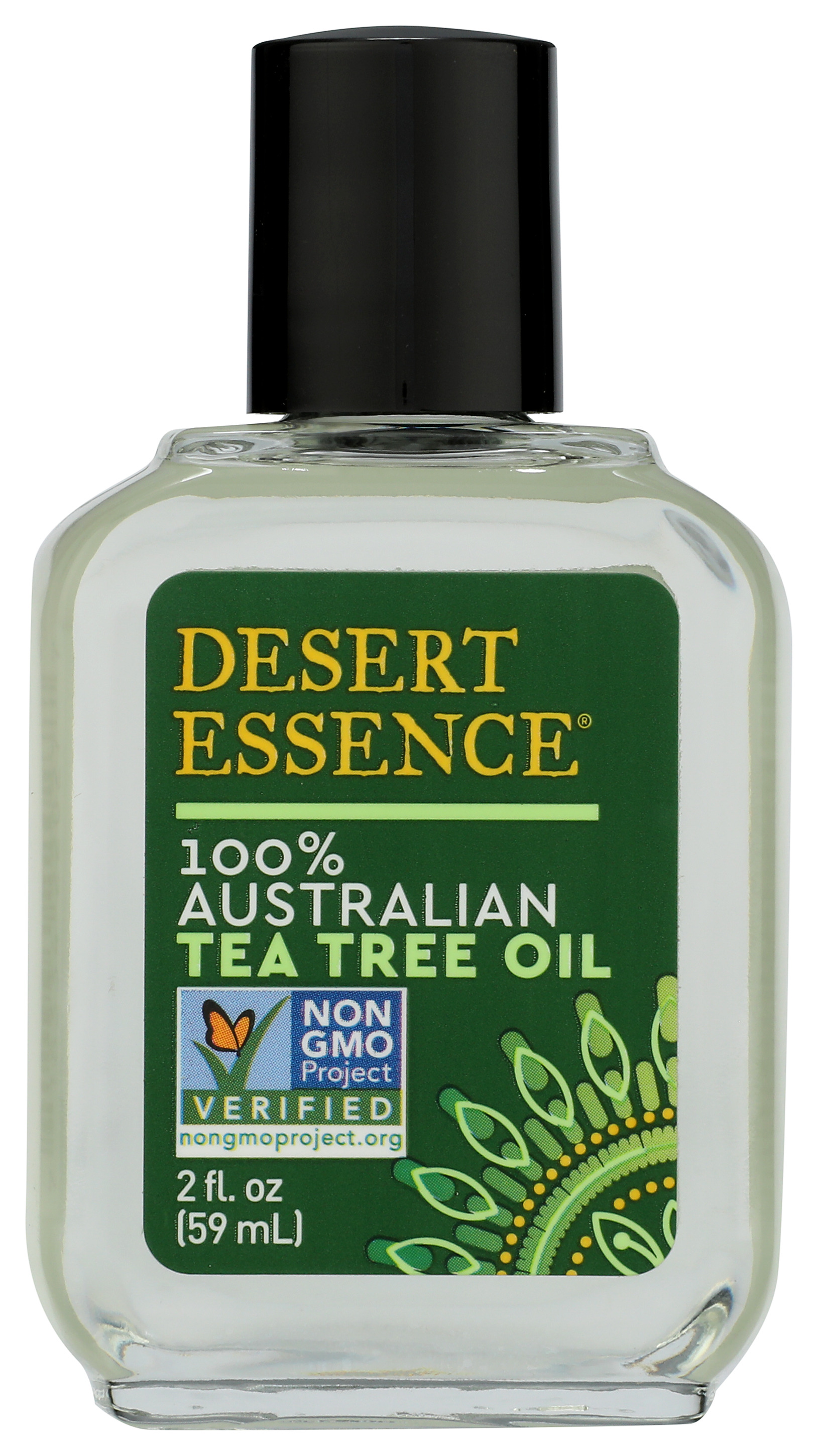 Desert Essence 100% Australian Tea Tree Oil 2 Fl Oz Fl.