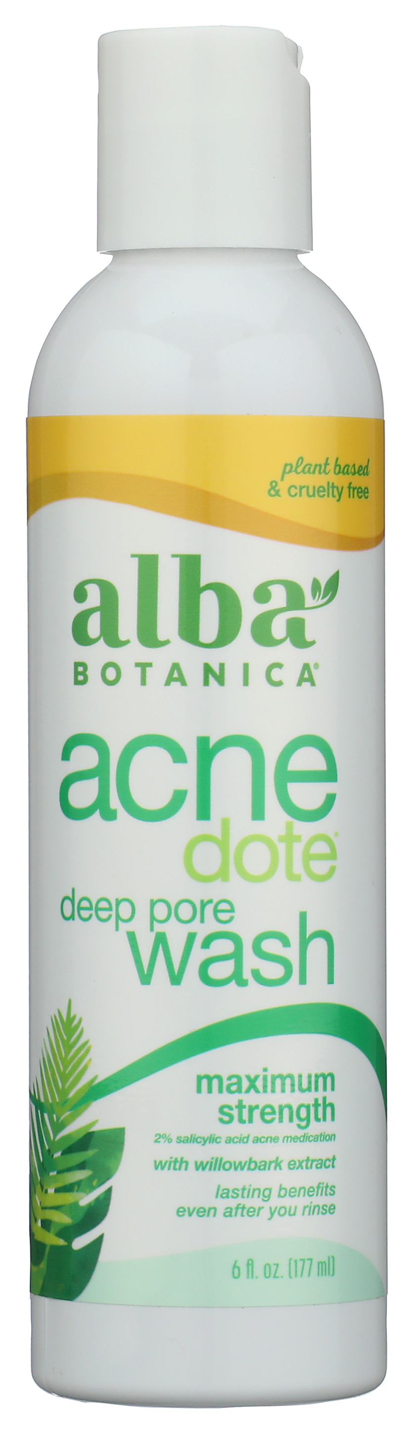 Alba Botanica Acne Dote Maximum Strength Deep Pore Wash