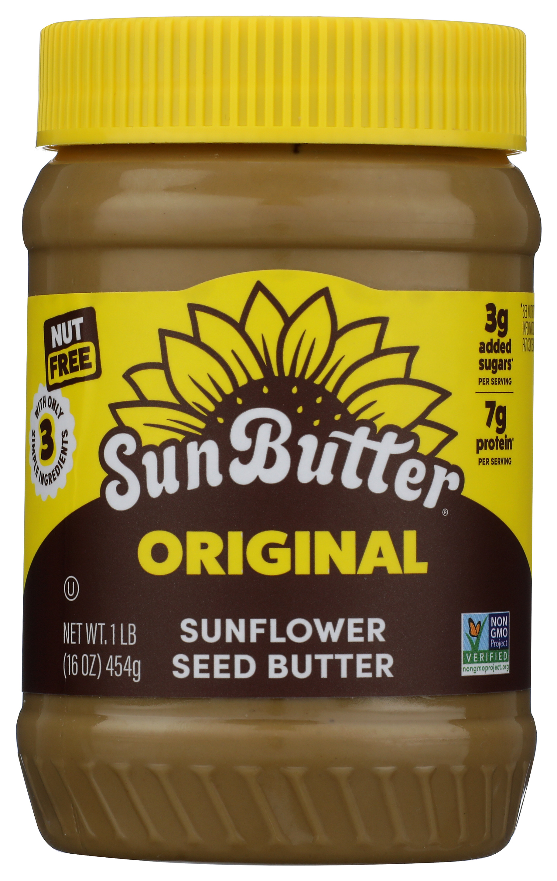 Original Sunflower Seed Butter By Sunbutter 16 Oz Spread
