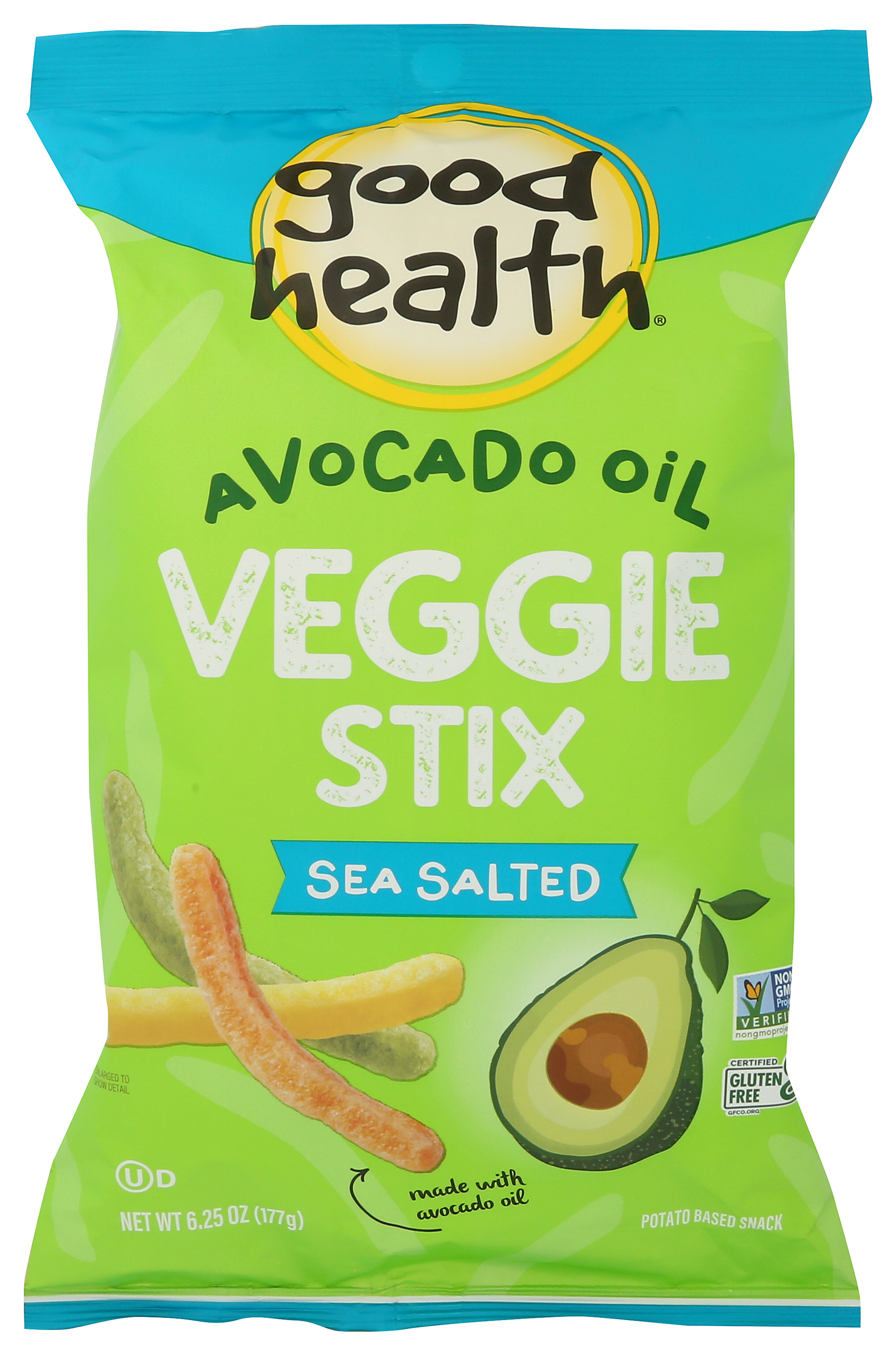 Good Health Sea Salt Veggie Stix Made With Avocado Oil 6.25 Oz