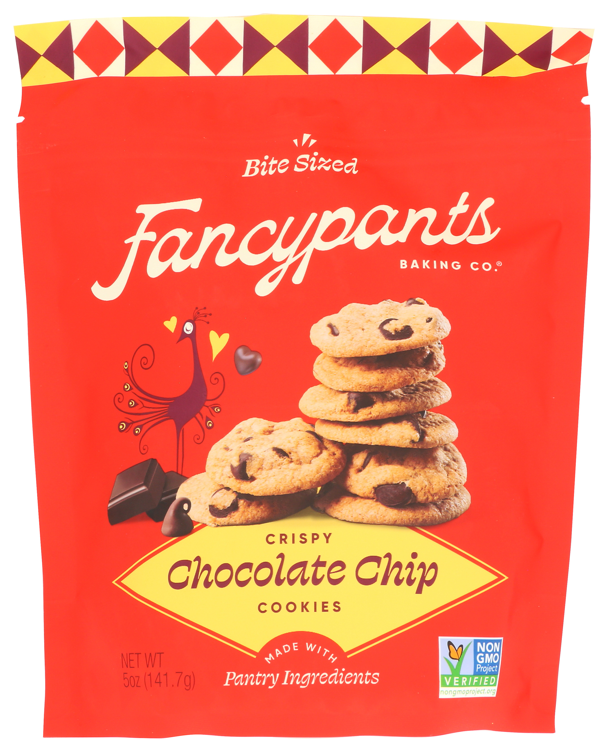 Fancypants Baking Crispy Chocolate Chip Cookies Bite Sized 5 Oz