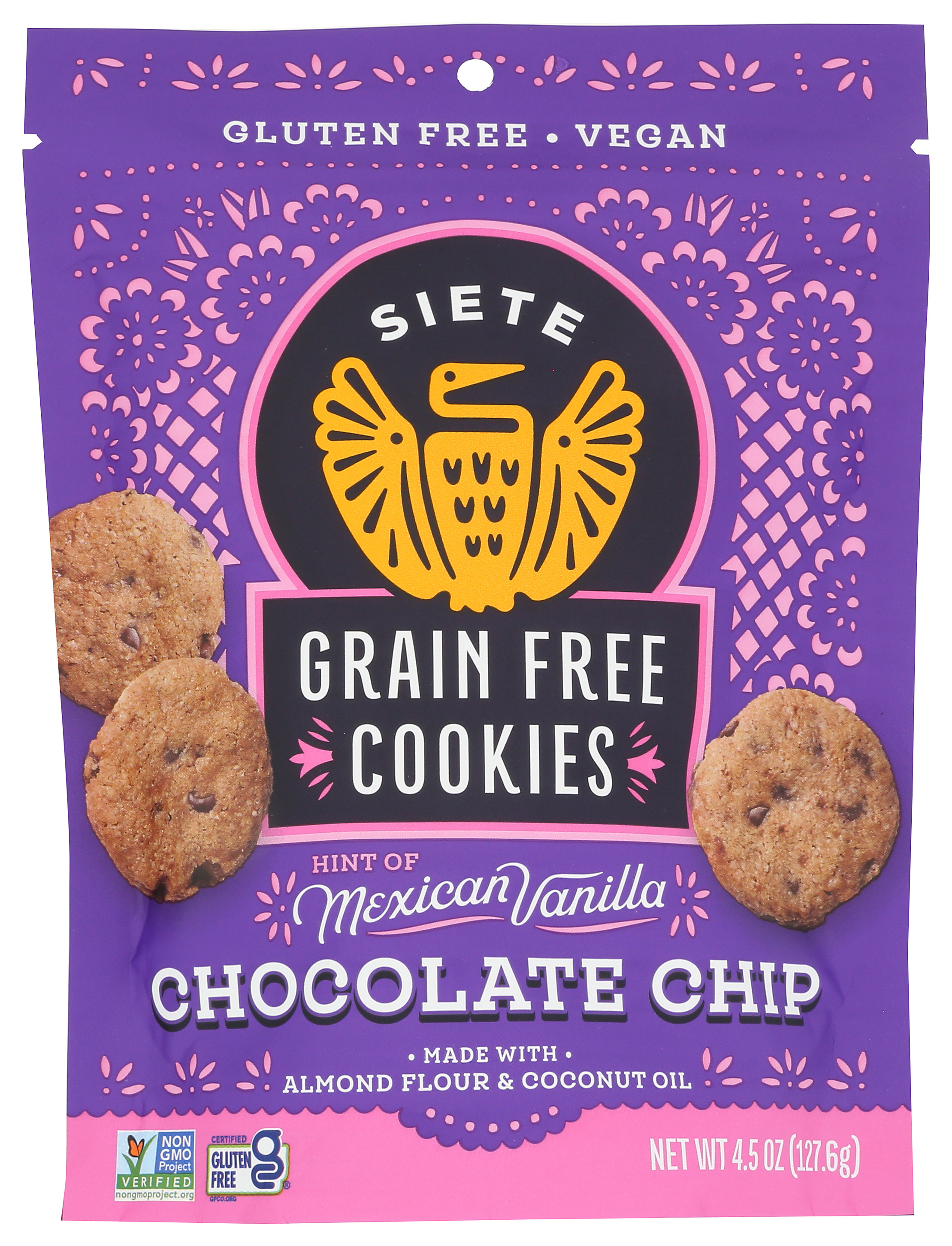 Grain Free Chocolate Chip Cookies With Mexican Vanilla By Siete 4.5 Oz