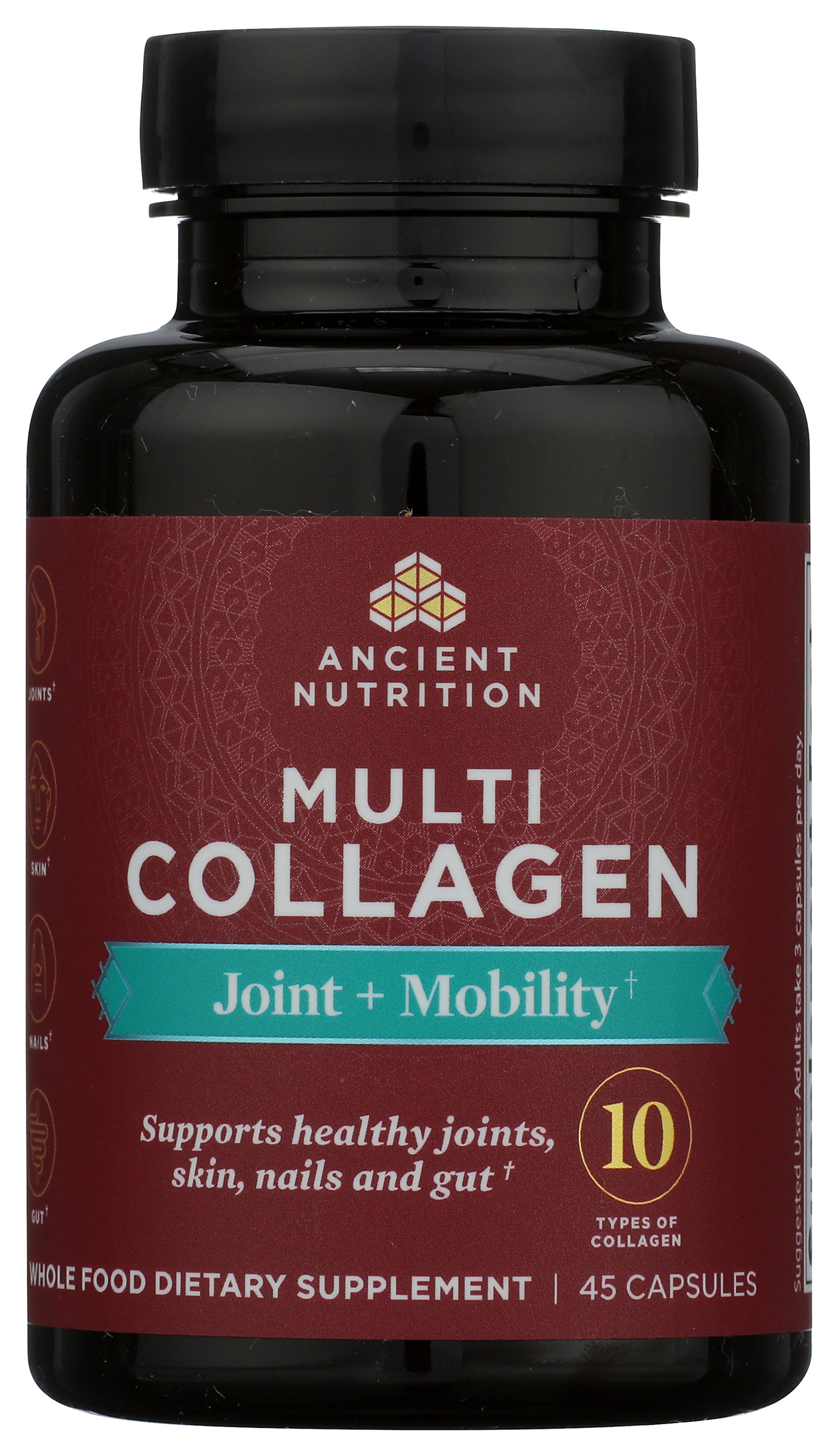 Ancient Nutrition Multi Collagen Joint + Mobility Capsules 45