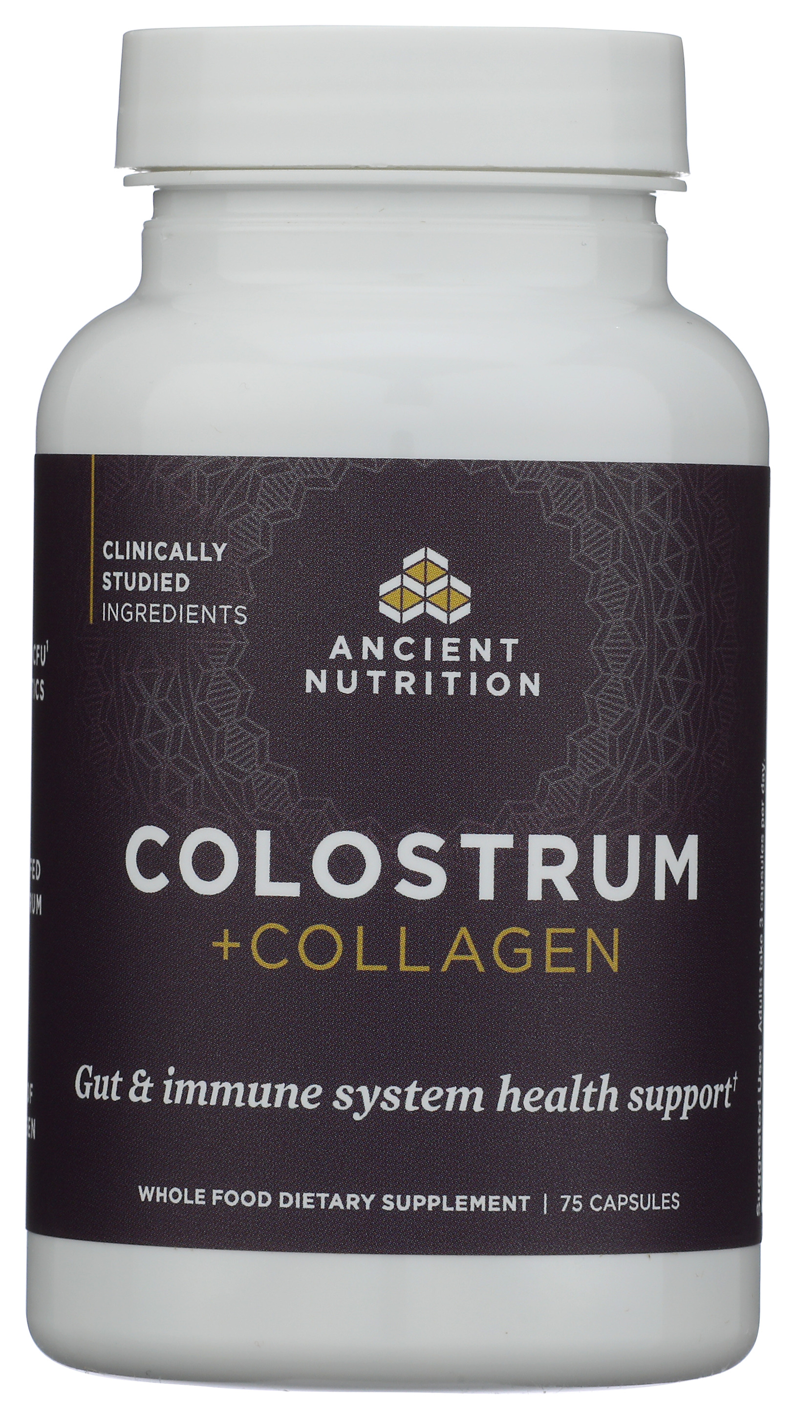 Ancient Nutrition Colostrum And Collagen Supplement Capsules