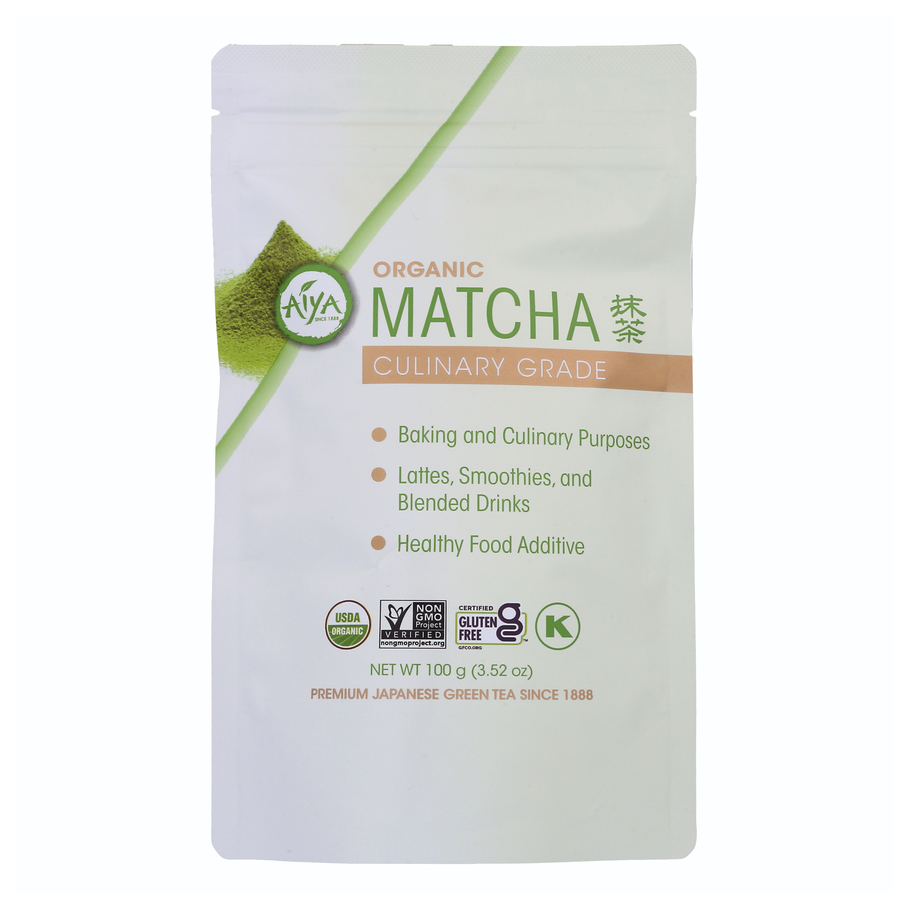 Aiya Organic Matcha Culinary Grade Green Tea Powder 100G