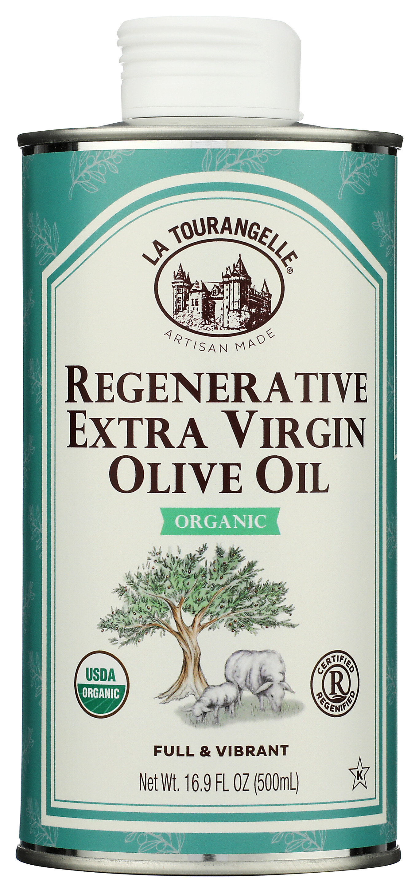 La Tourangelle Regenerative Organic Extra Virgin Olive Oil 16.9 Fl Oz