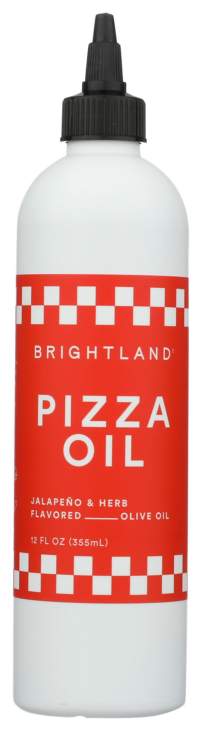 Brightland Pizza Oil Jalapeno Herb Flavored Olive 12 Oz Pasta
