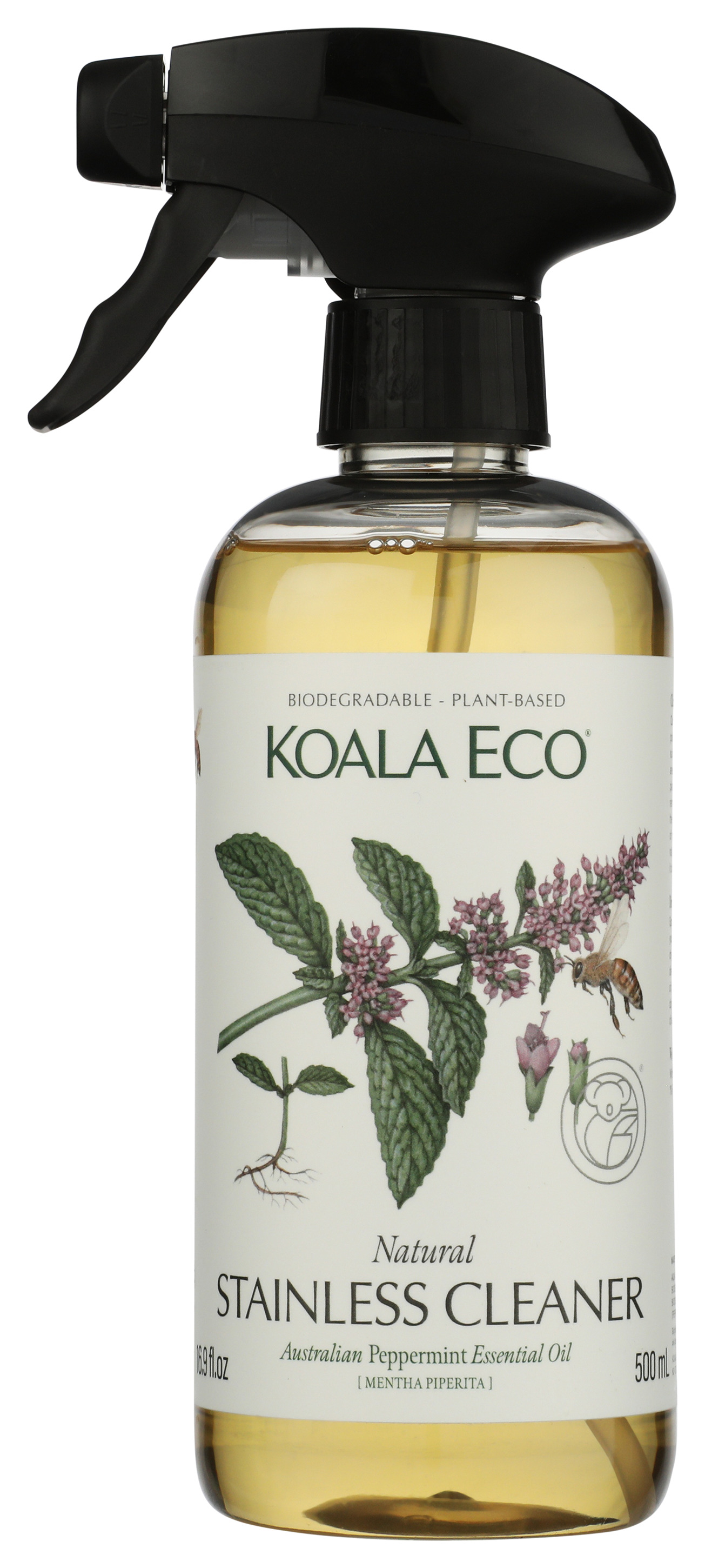 Koala Eco Natural Stainless Cleaner With Australian Peppermint Oil