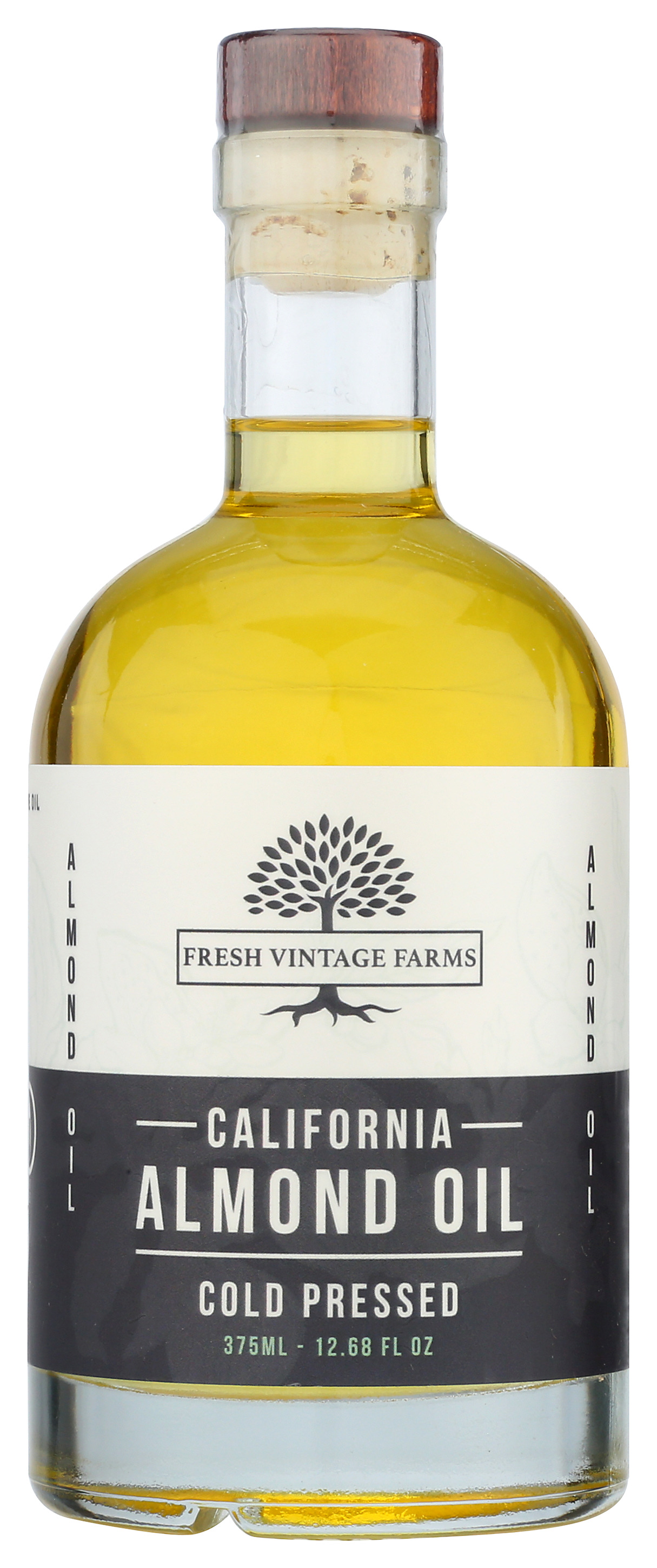 Fresh Vintage Farms Cold Pressed Almond Oil 375Ml