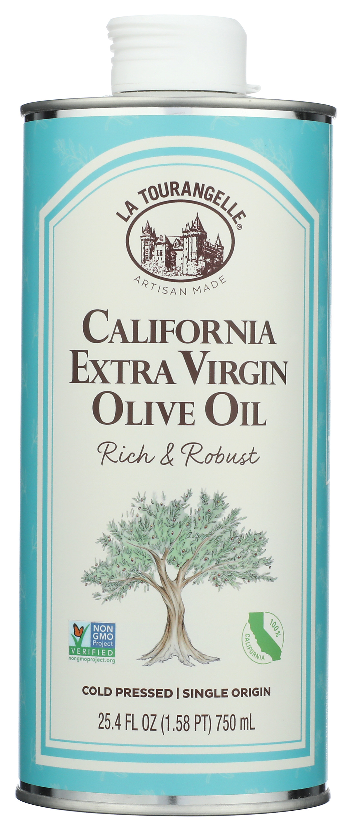 California Cold Pressed Extra Virgin Olive Oil By La Tourangelle