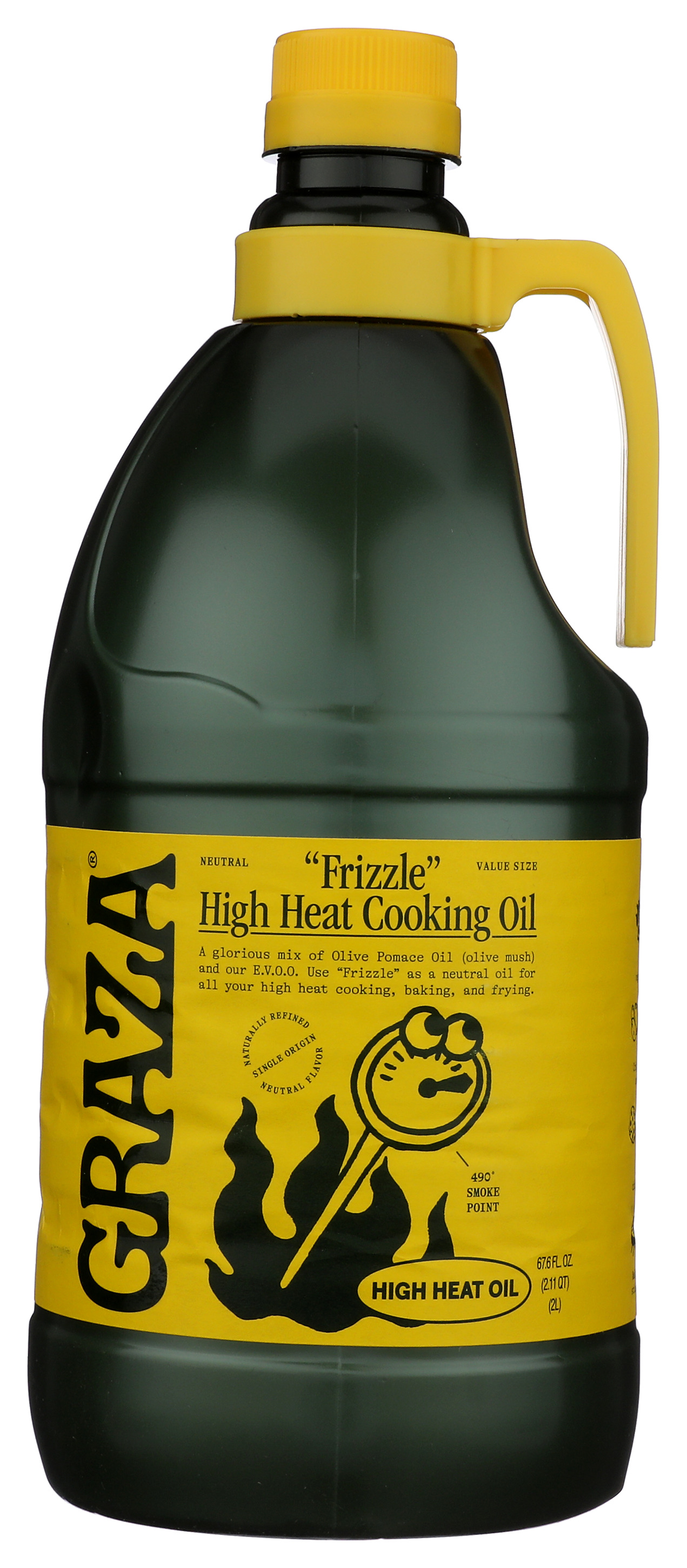 Graza Frizzle Neutral High Heat Cooking Oil 2L Bottle