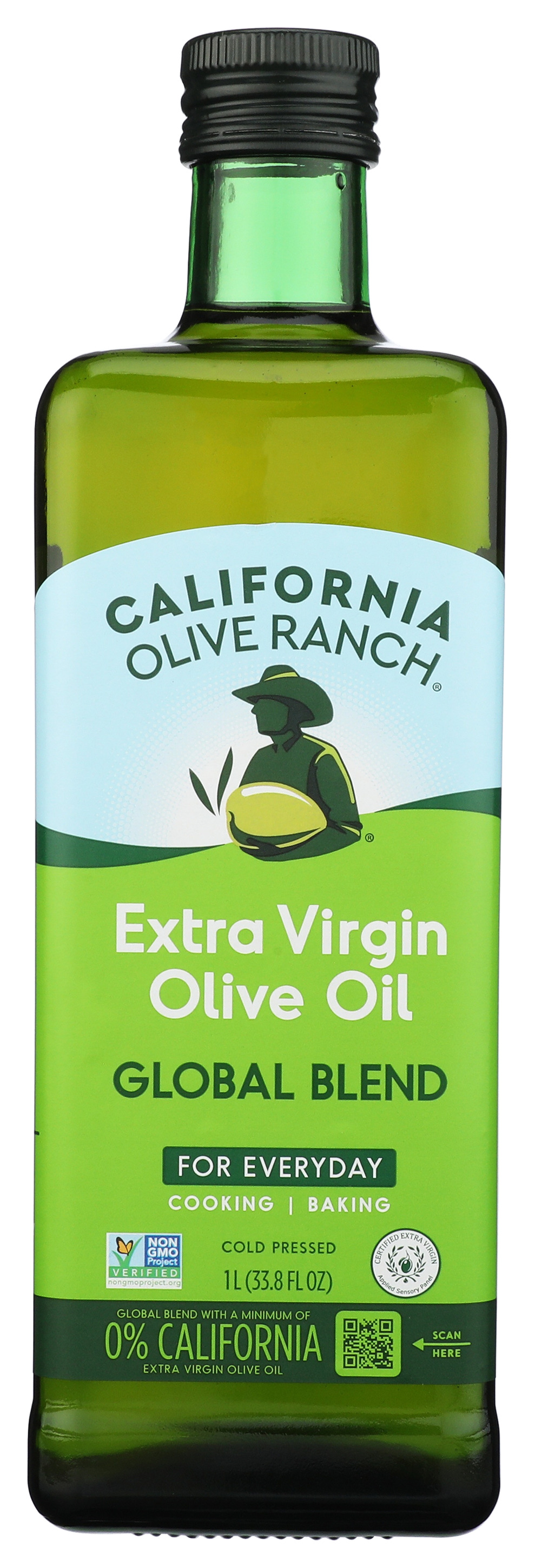 California Olive Ranch Extra Virgin Oil Global Blend 1 Liter 33.8 Oz